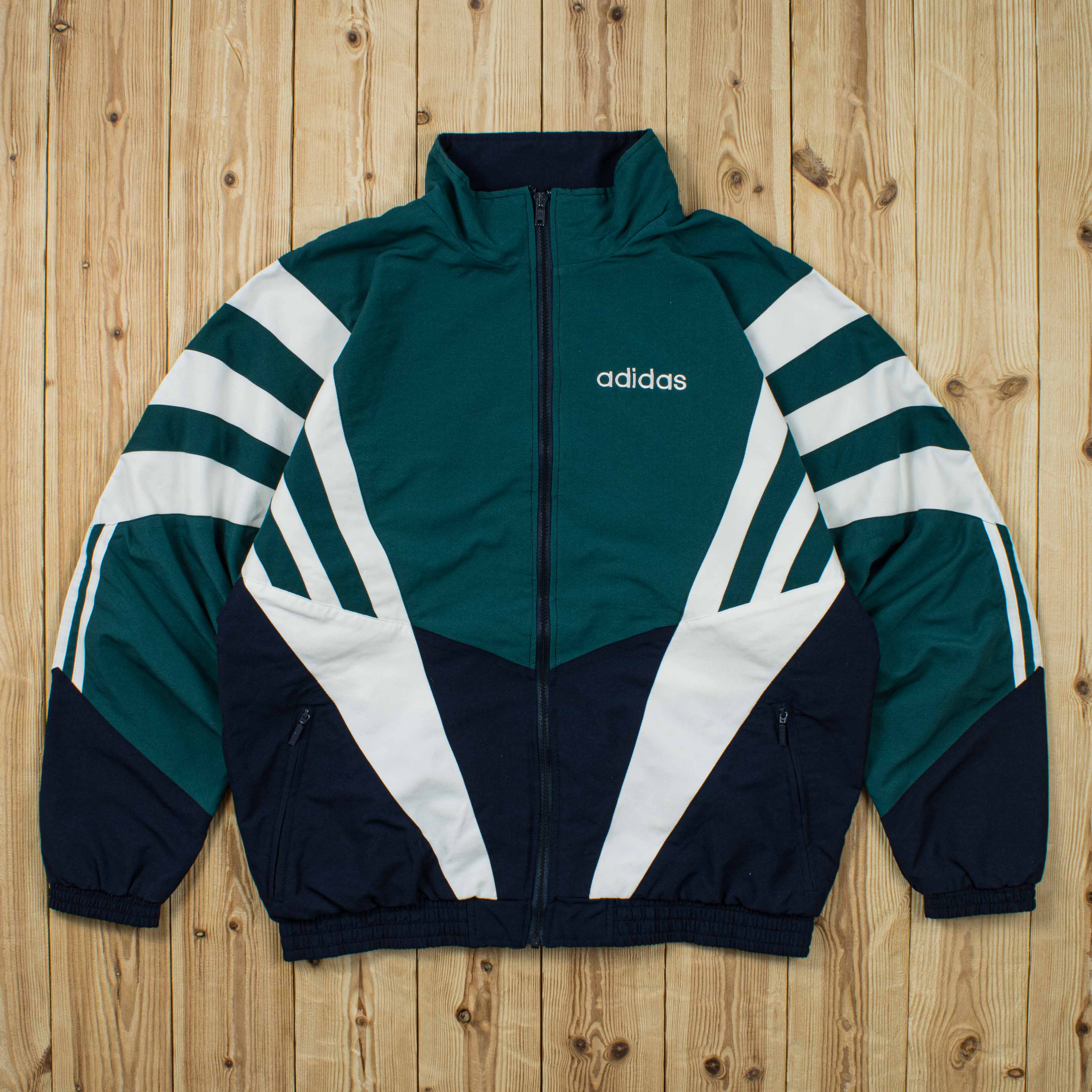 (M) Vintage Adidas Embroidered Jacket