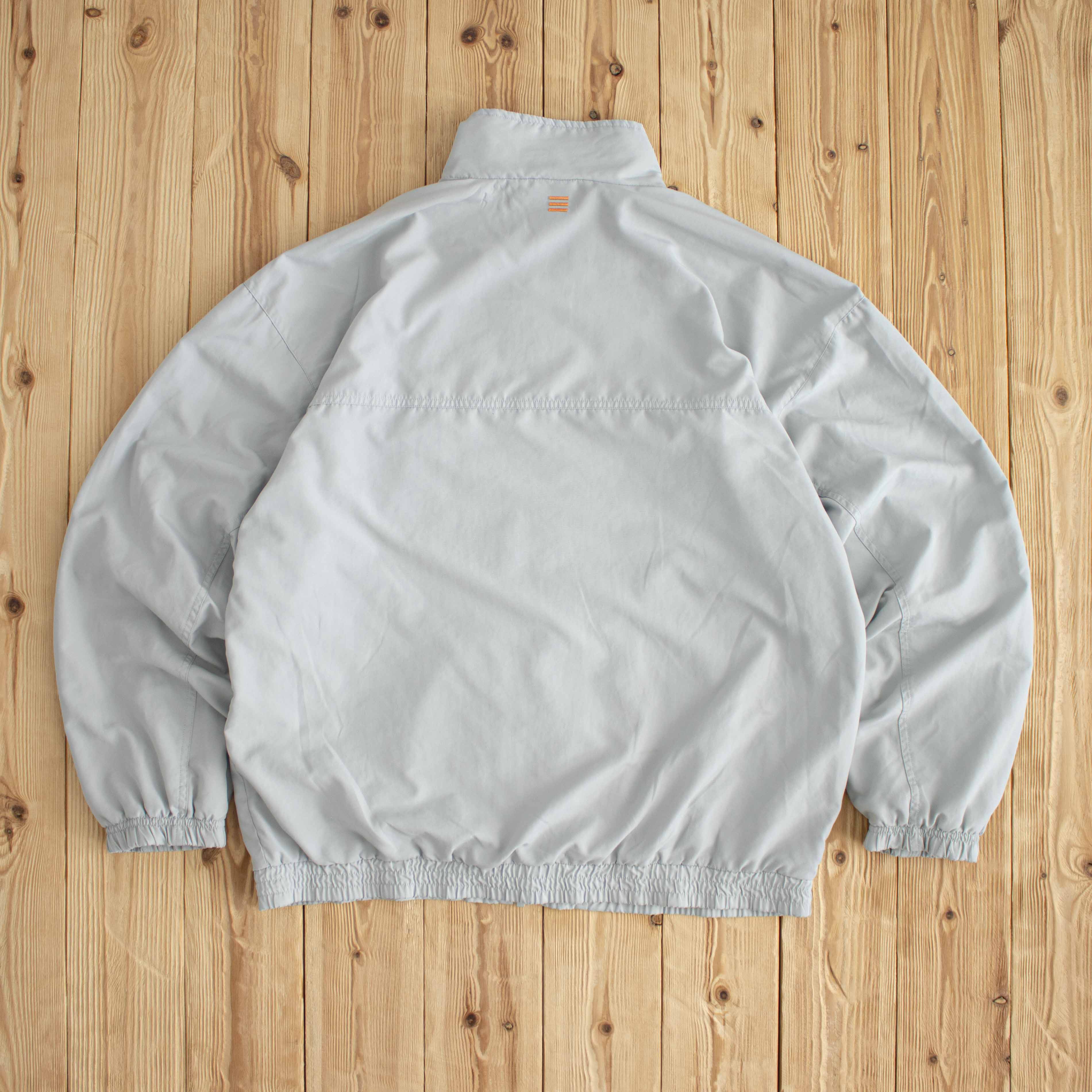 (L) Adidas Vintage Embroidered Jacket Gray