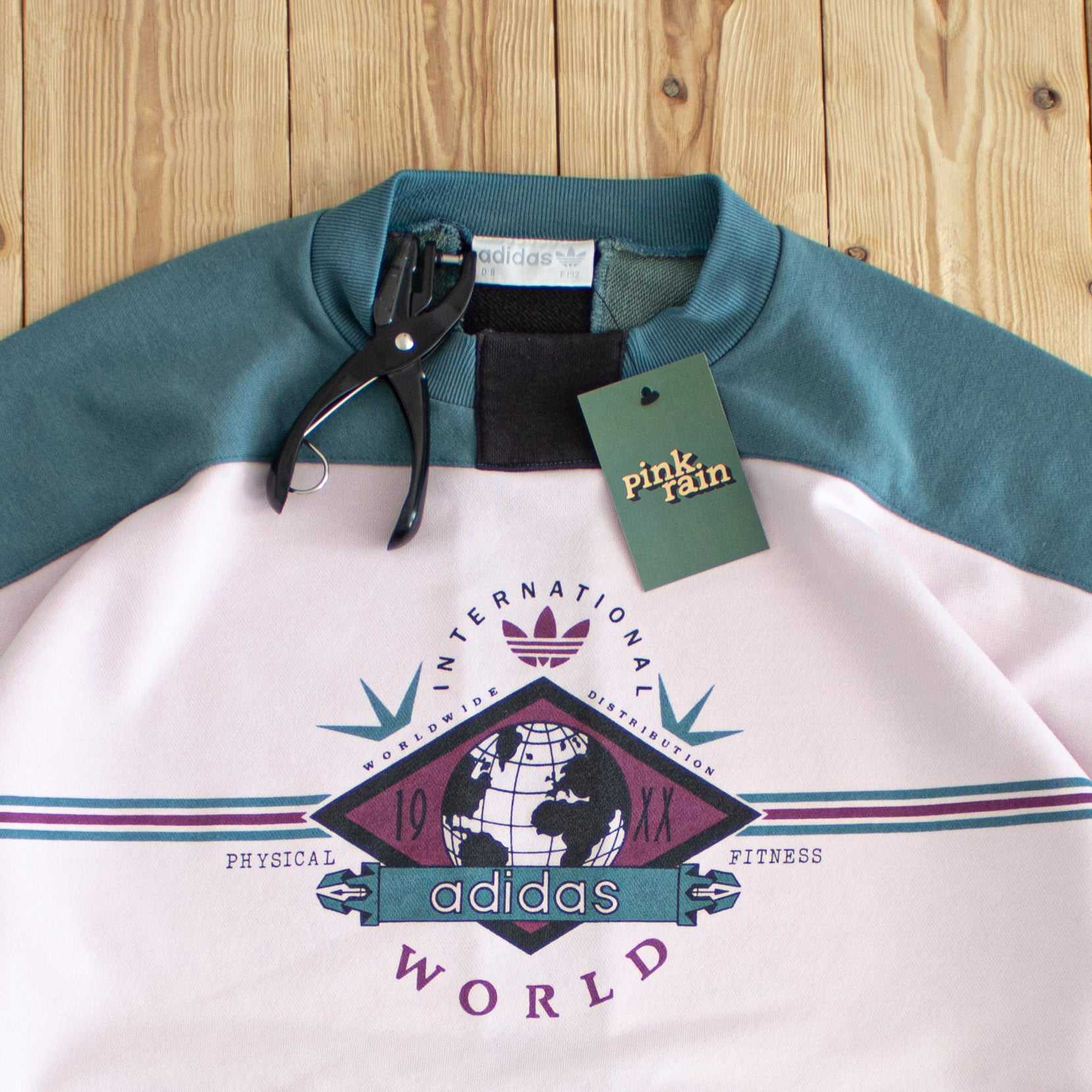 (XL) Adidas World Vintage Sweatshirt Green