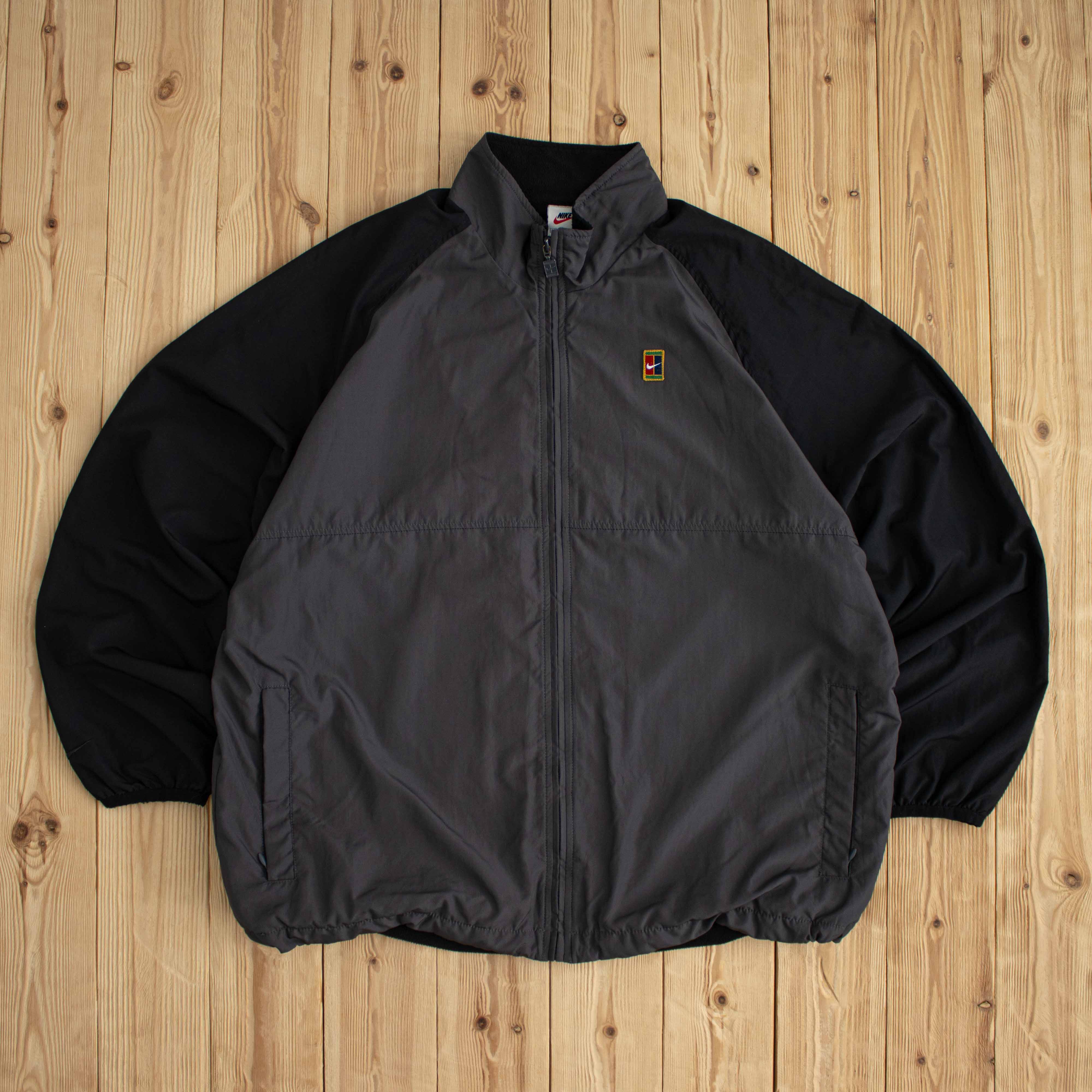 (XL) Nike Vintage Embroidered Jacket Black