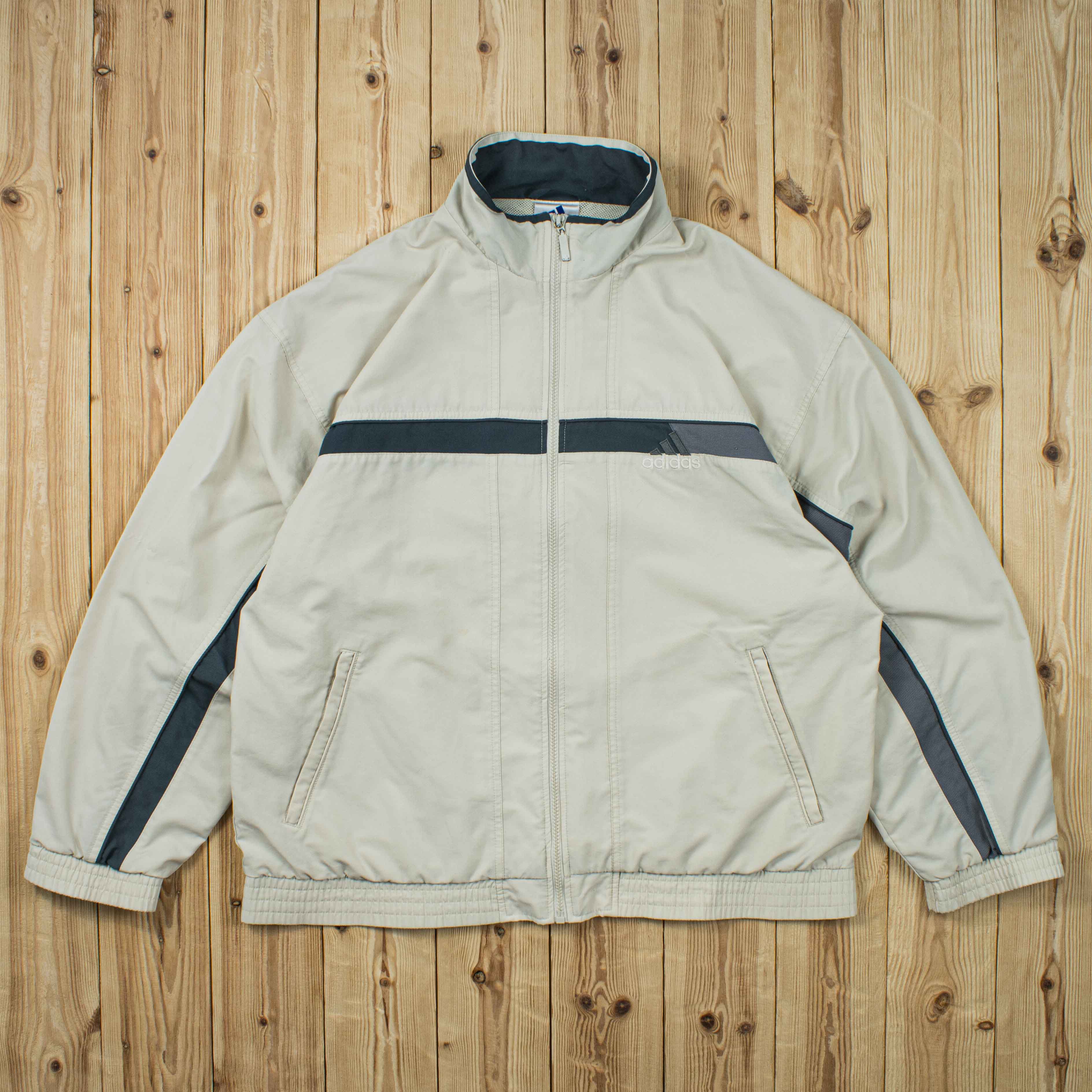 (L) Vintage Adidas Essential Embroidered Jacket