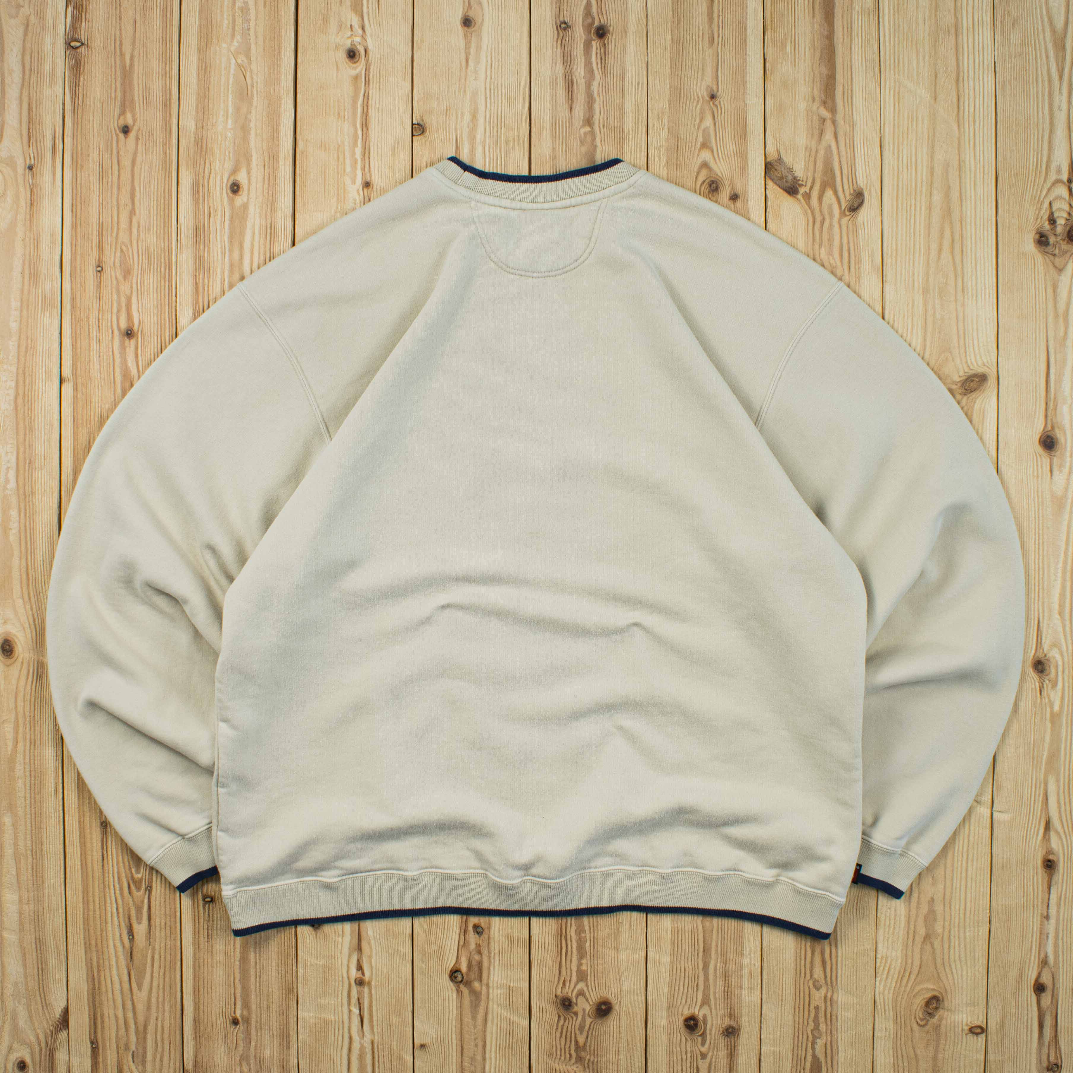 (L) Vintage Nike Swoosh Embroidered Sweatshirt