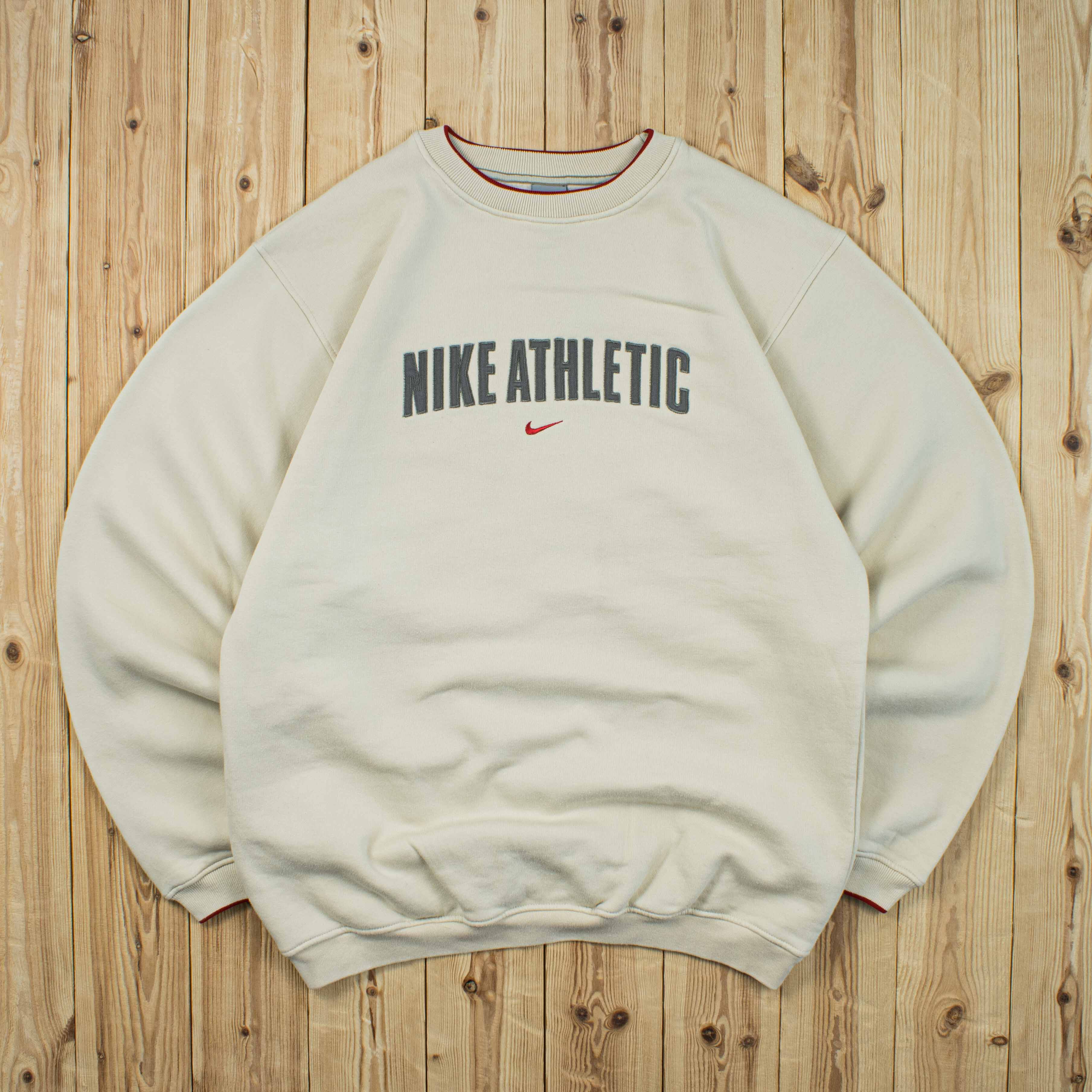 (XL) Vintage Nike Athletic Embroidered Sweatshirt