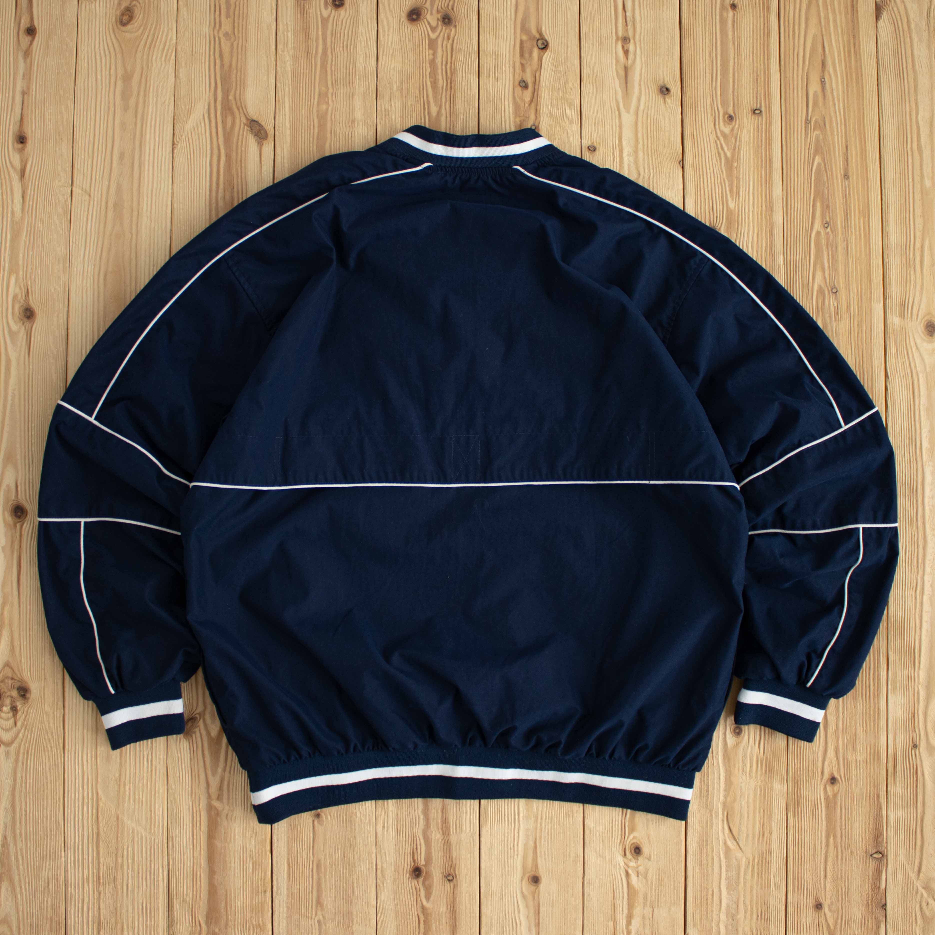 (L) Nike Golf Vintage Embroidered Windbreaker/Sweatshirt Blue