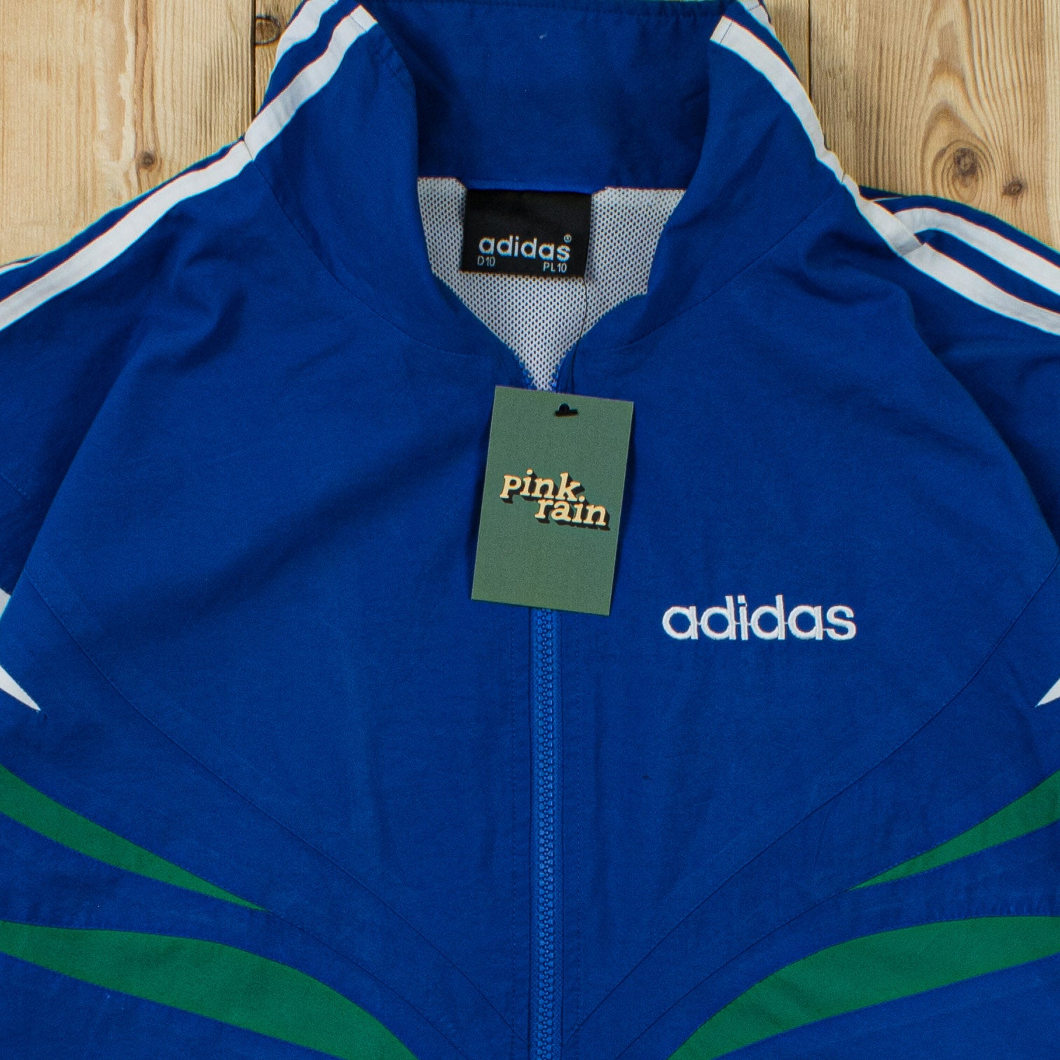 (XL) Vintage Adidas Embroidered Jacket