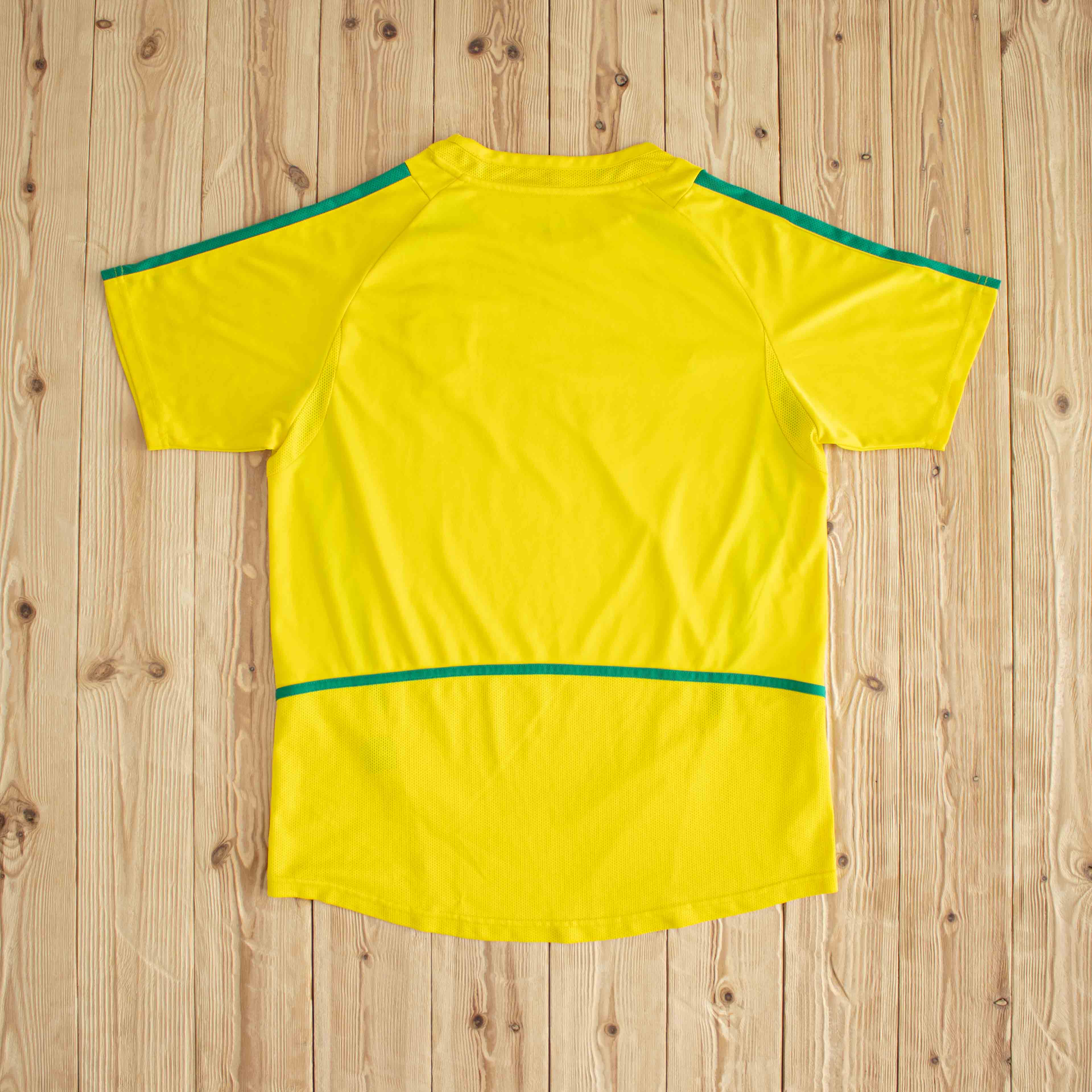 (M/L) Nike Brasil Embroidered T-Shirt Jersey Yellow