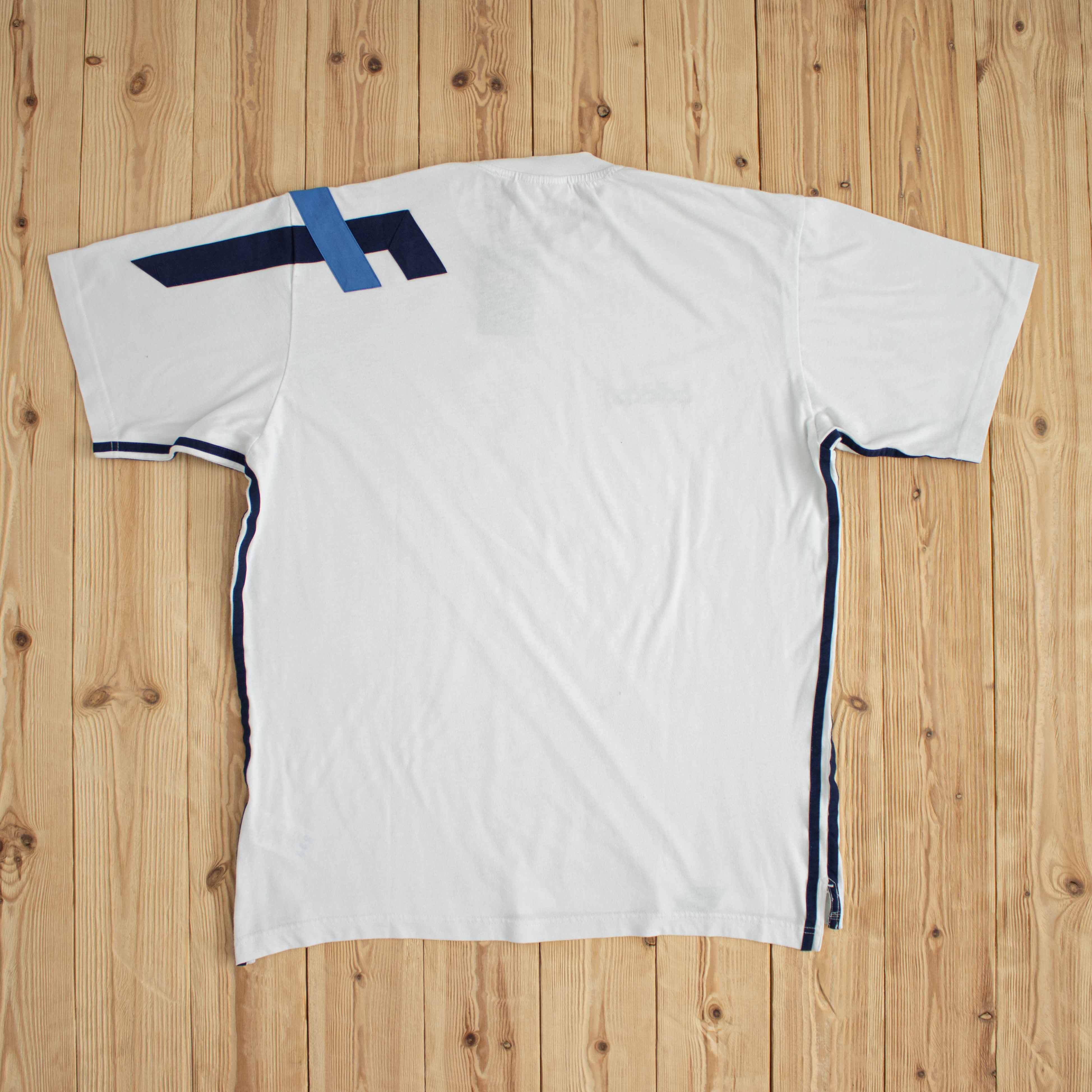 (L/XL) Adidas Vintage Embroidered T-Shirt White