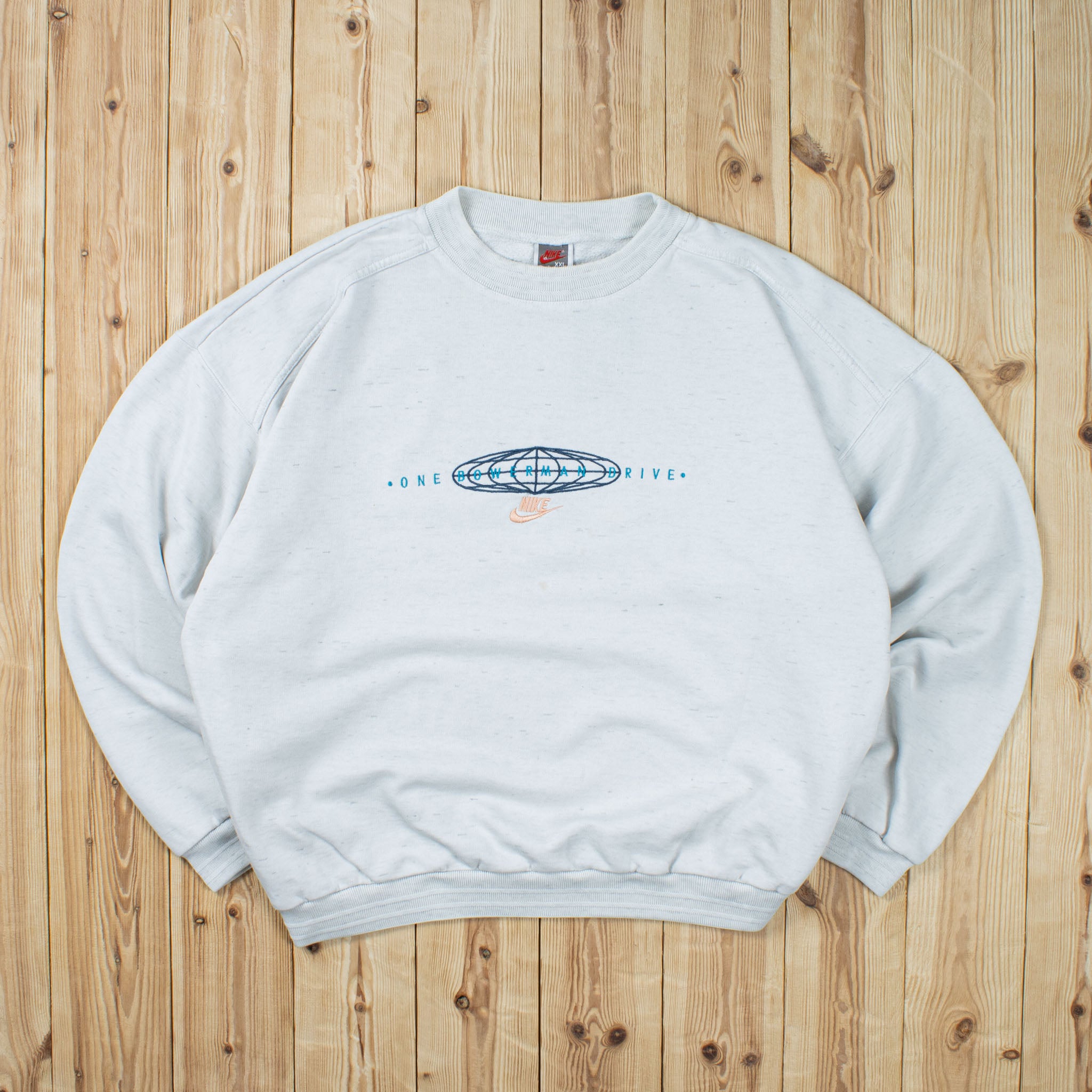 (XL) Vintage Nike One Bowerman Drive Embroidered Sweatshirt