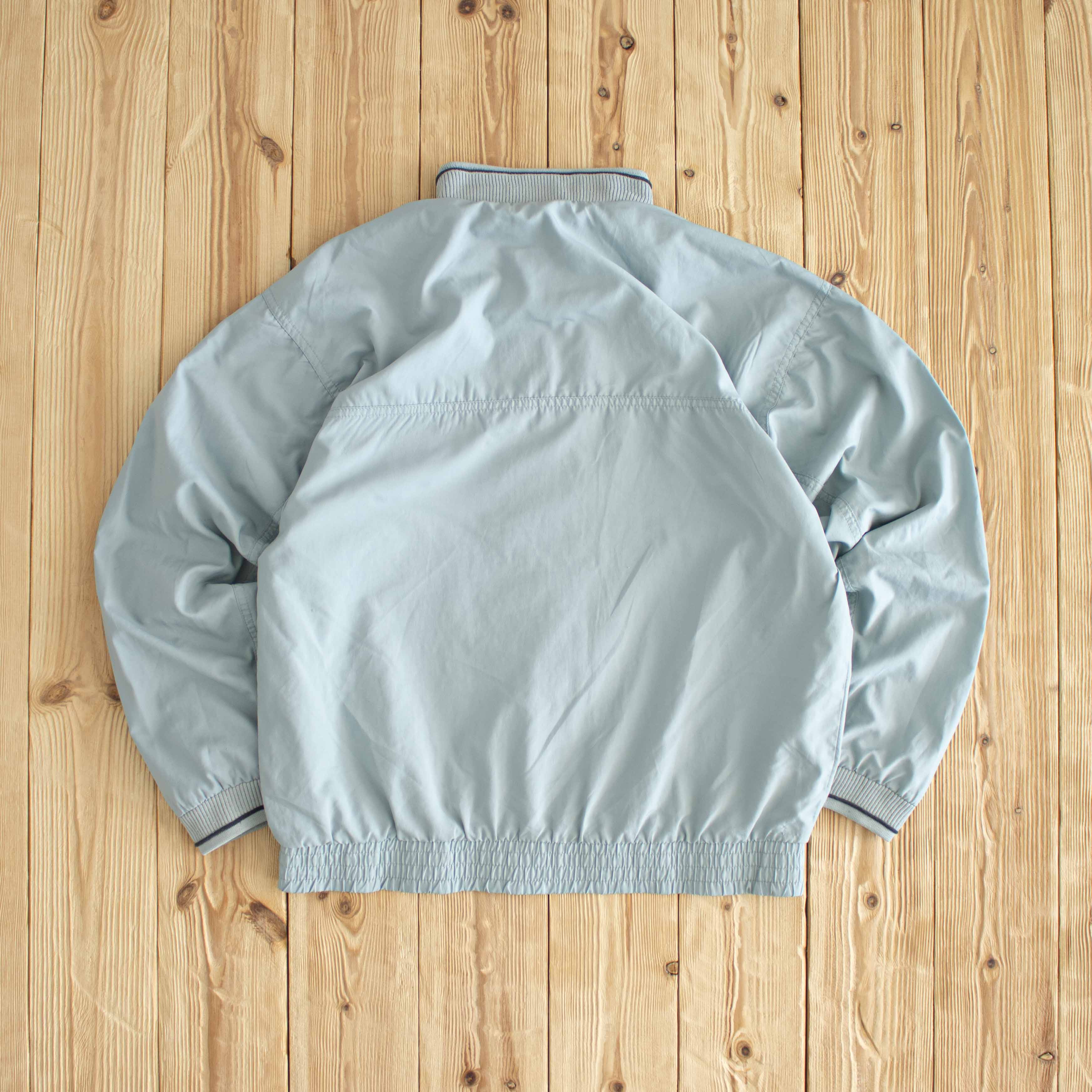 (S) Adidas Vintage Embroidered Jacket Gray