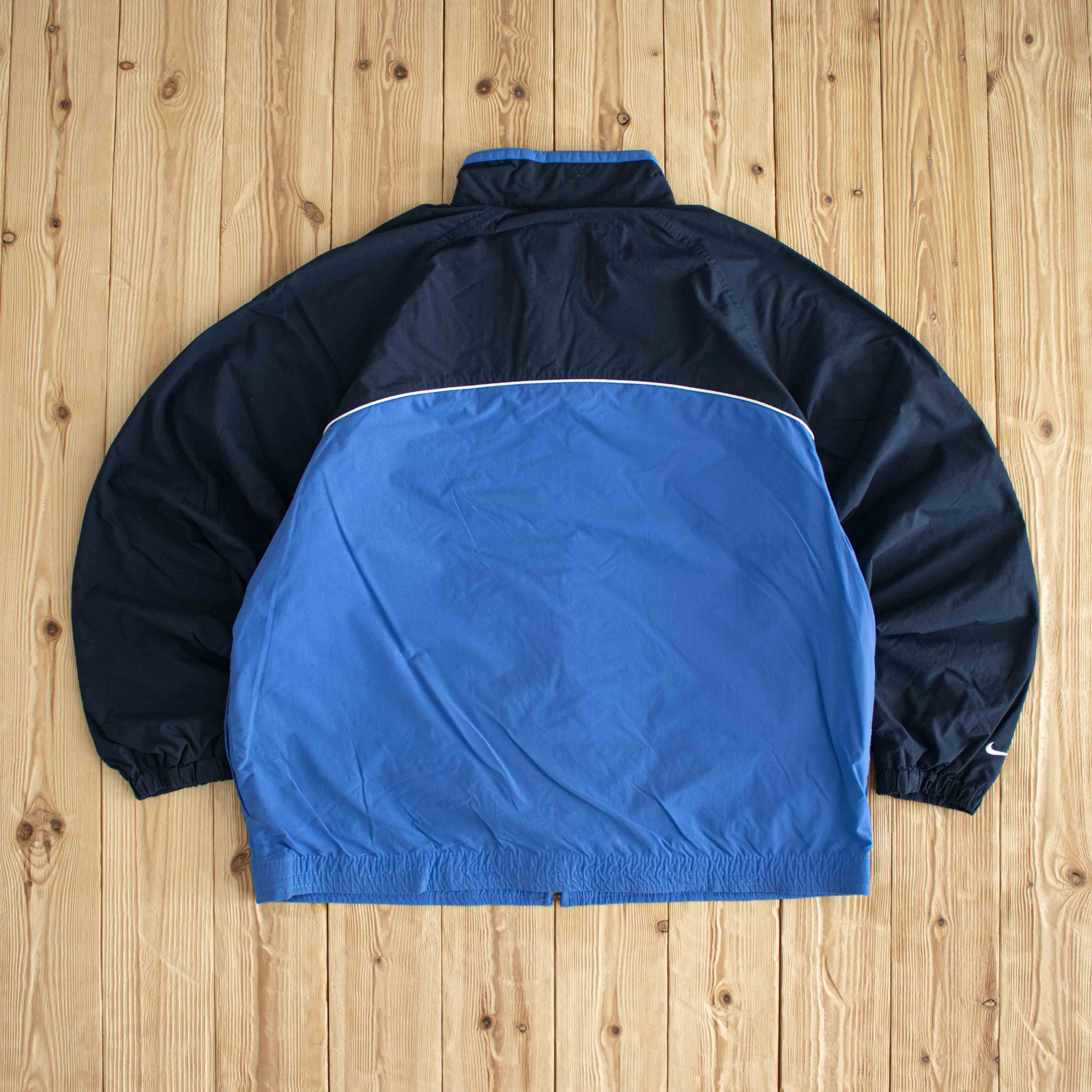 (L) Nike Vintage Embroidered Jacket Blue