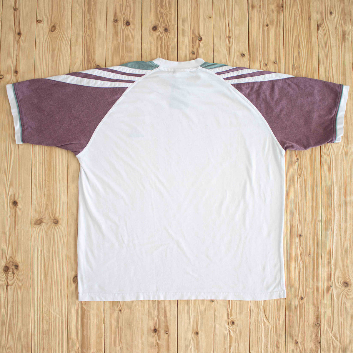 (XL) Adidas Vintage Essential Embroidered T-Shirt White