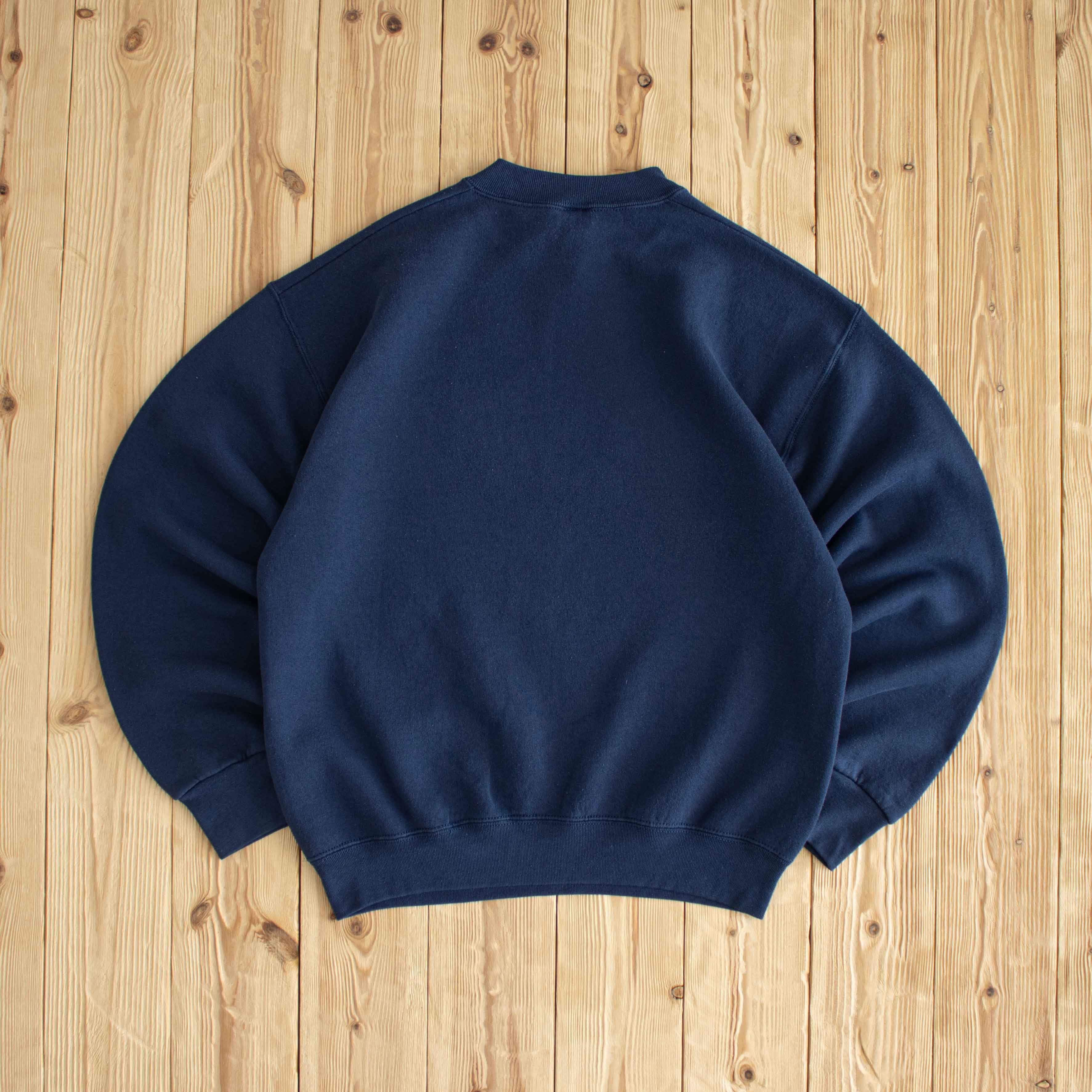 (S/M) Minnie Vintage Embroidered Sweatshirt Blue