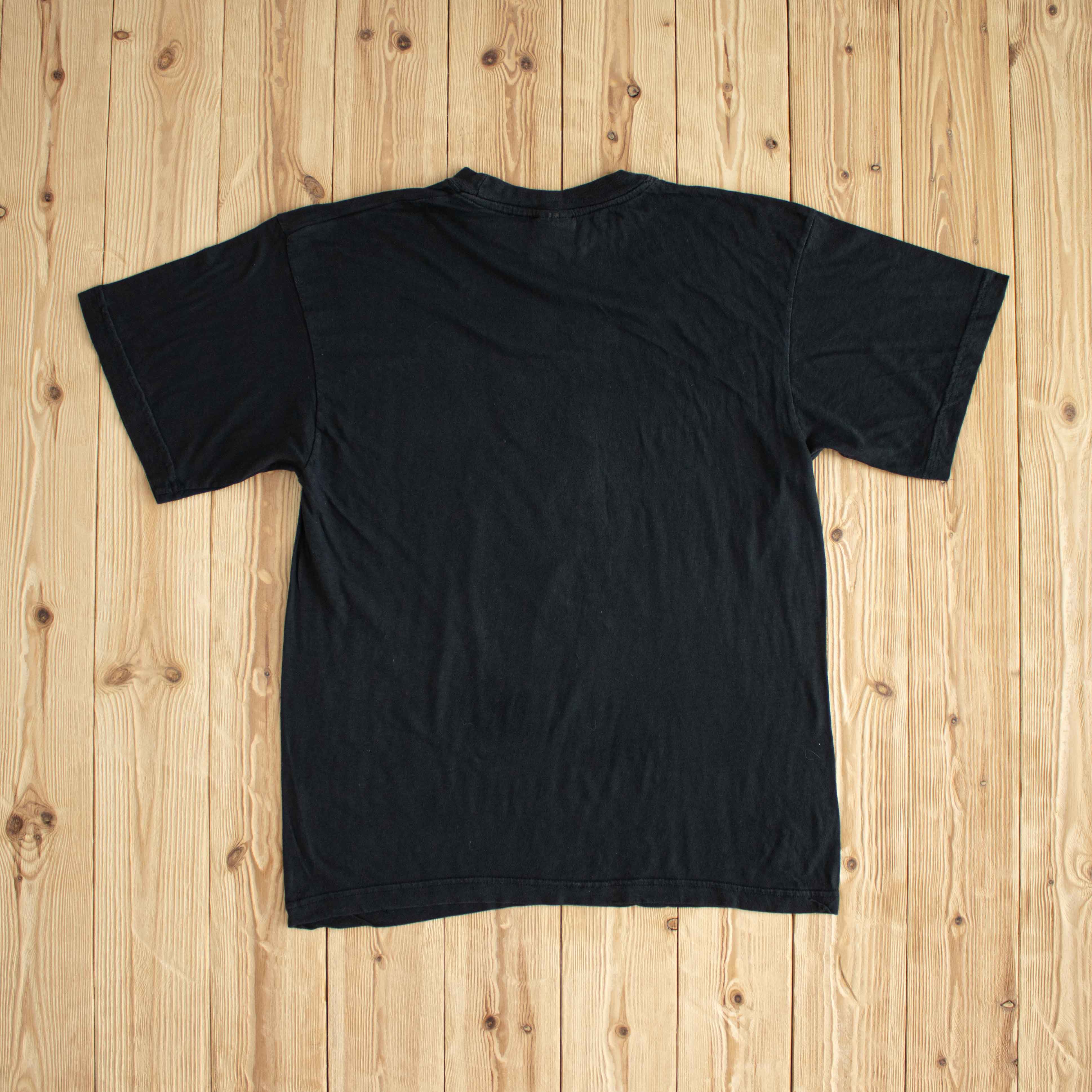 (M) 2000 The Simpsons 'Beer Has Shaped This Body' Vintage T-Shirt Black