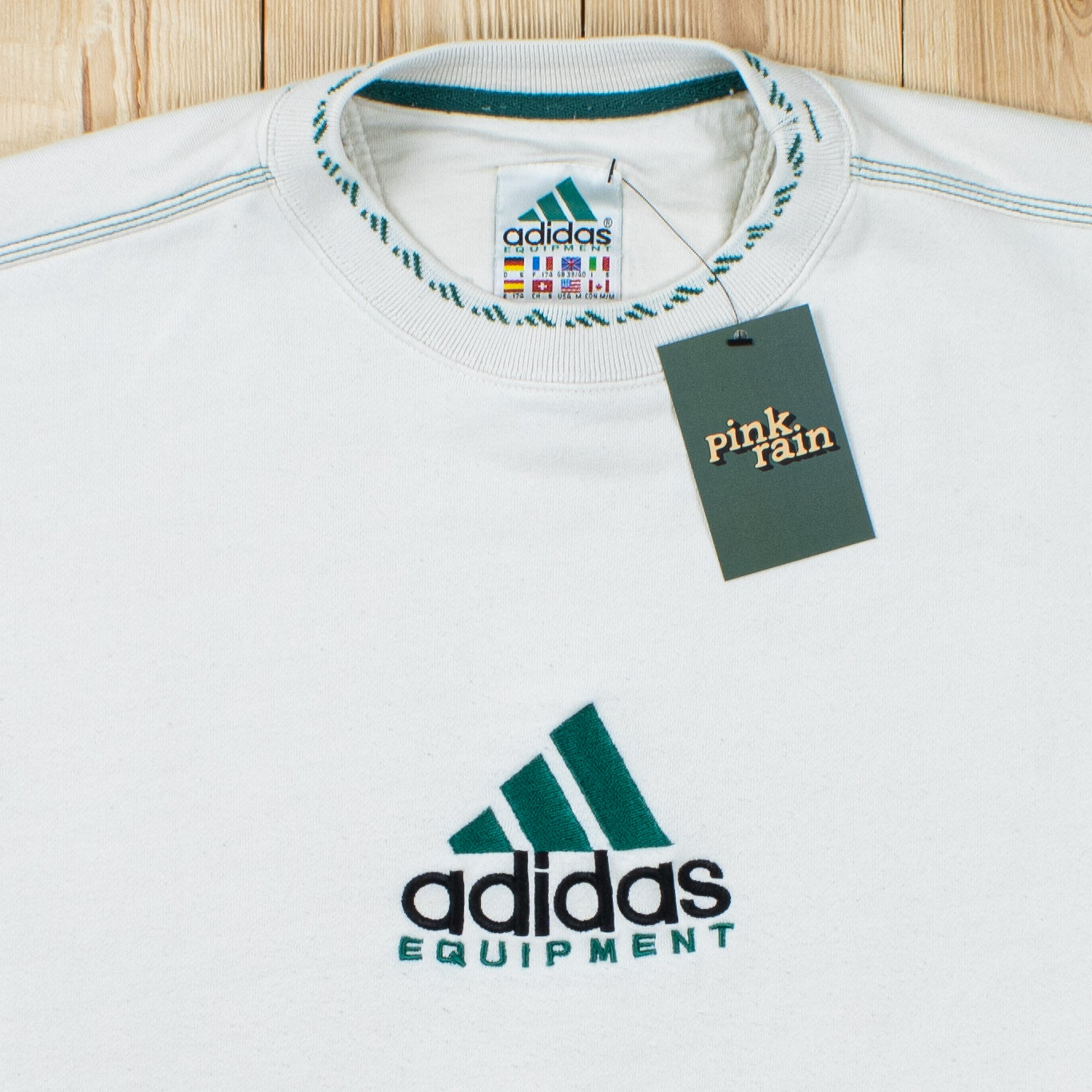 (M) Vintage Adidas Equipment Embroidered Sweatshirt