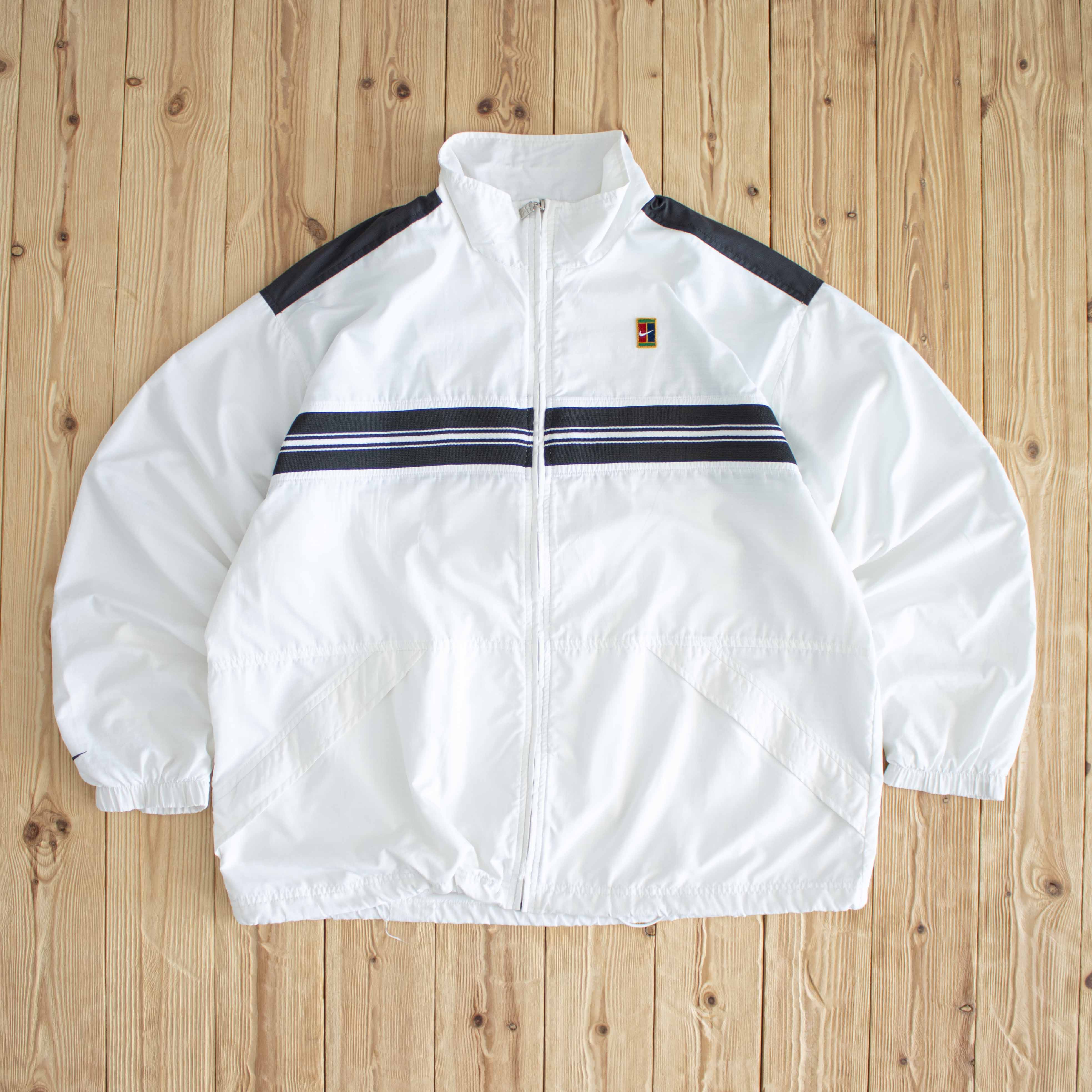 (XL) Nike Vintage Embroidered Jacket White