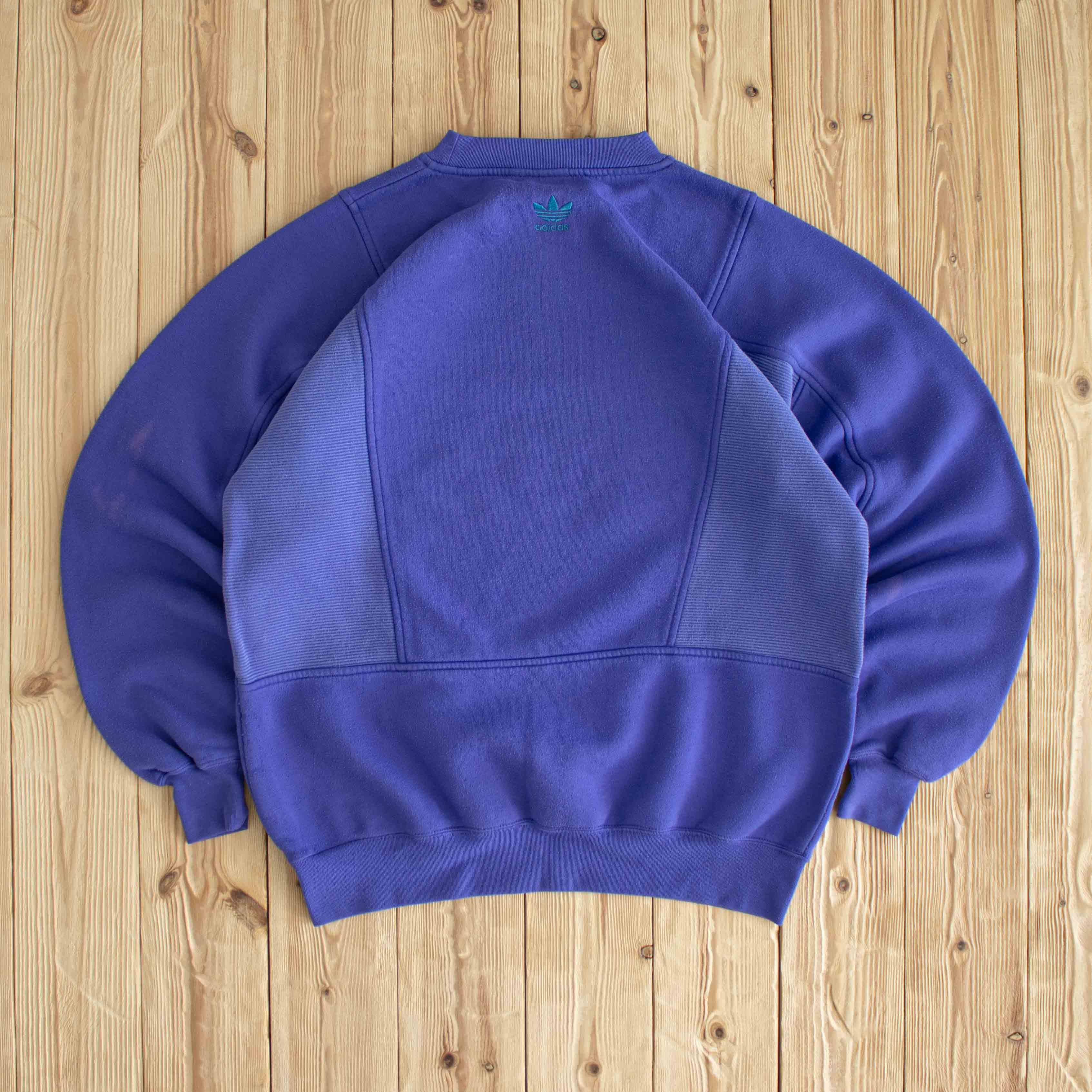 (M) Adidas Golf Vintage Embroidered Sweatshirt Purple
