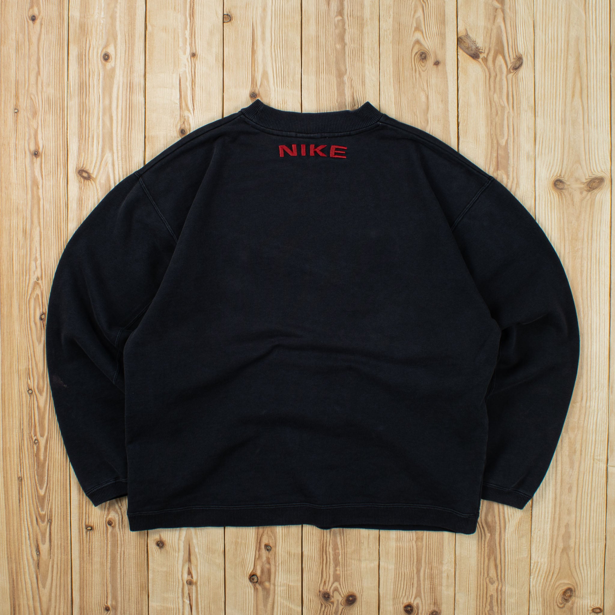 (S/M) Vintage Nike Swoosh Embroidered Sweatshirt