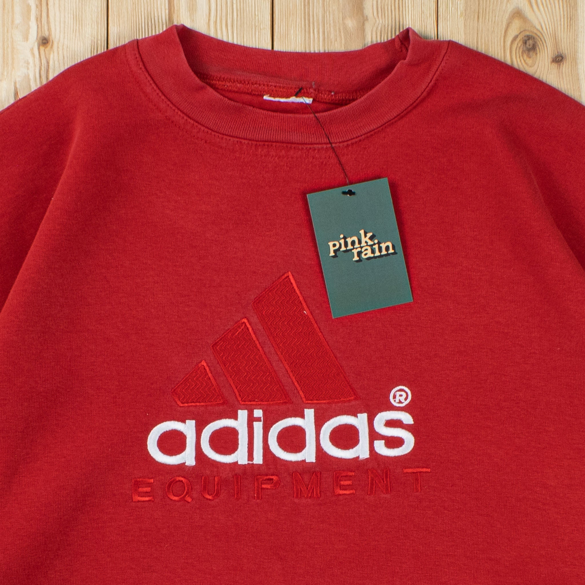 (L) Vintage Adidas Equipment Embroidered Sweatshirt
