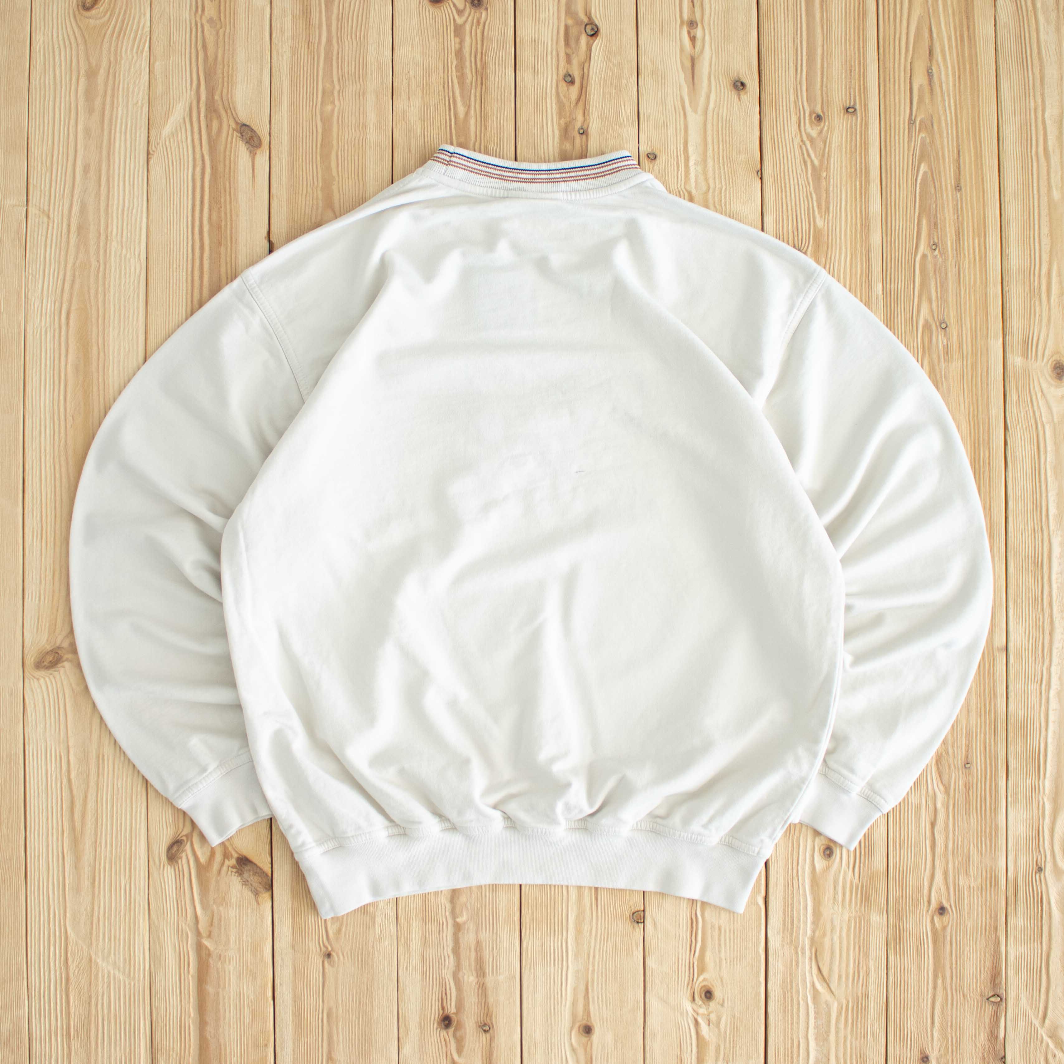 (M) Puma Vintage Embroidered Sweatshirt White