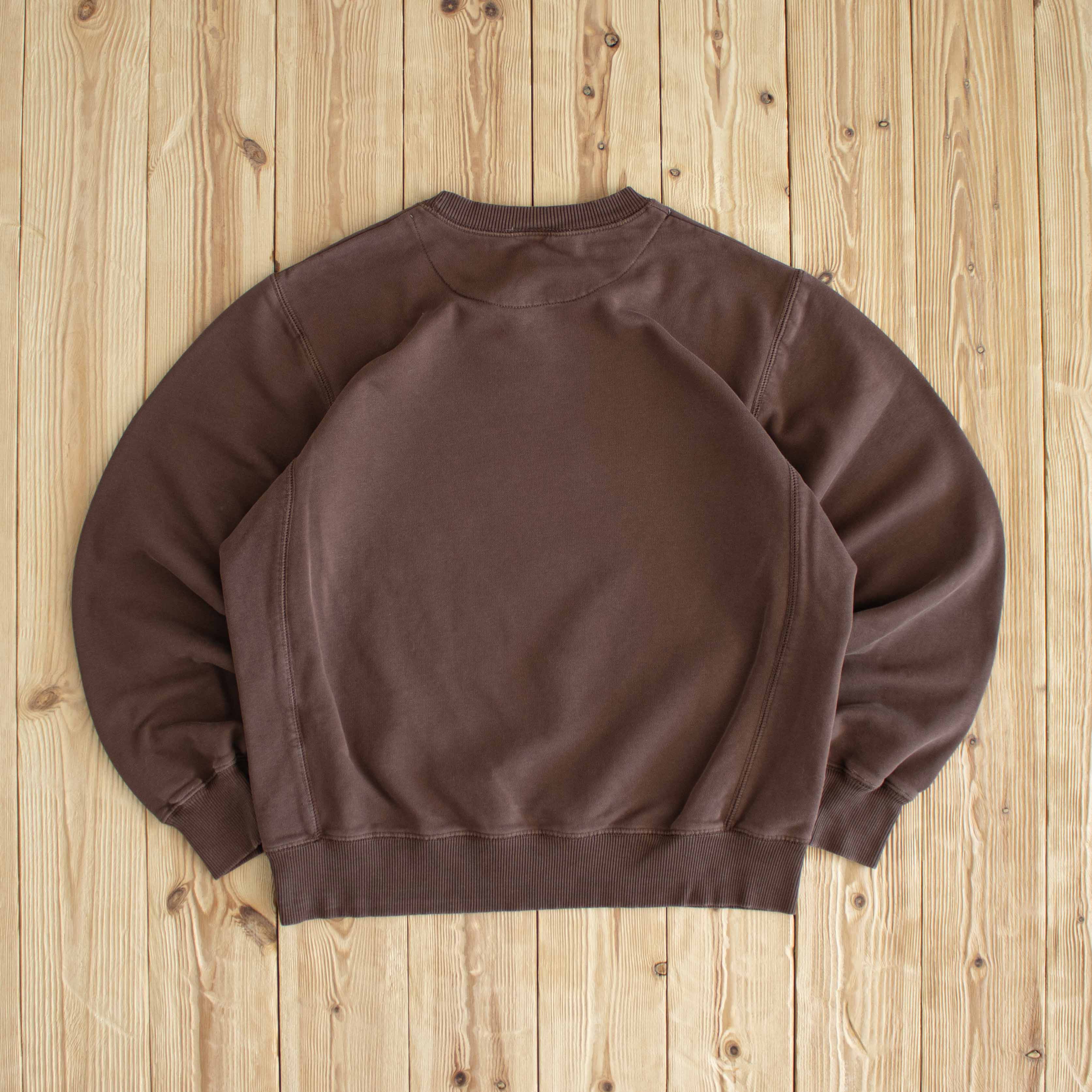 (M) Nike Vintage Essential Embroidered Sweatshirt Brown