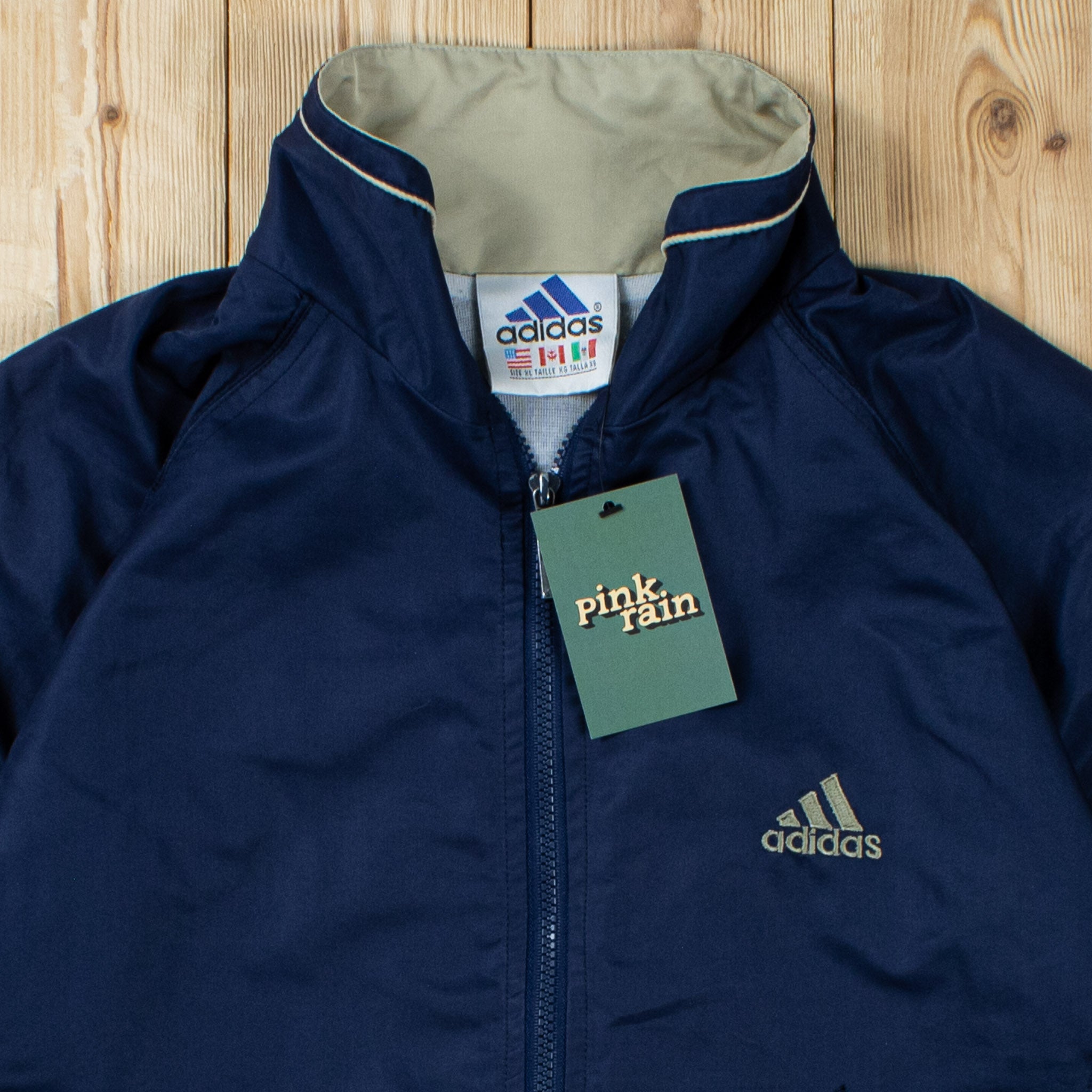 (M) Vintage Adidas Essential Embroidered Jacket