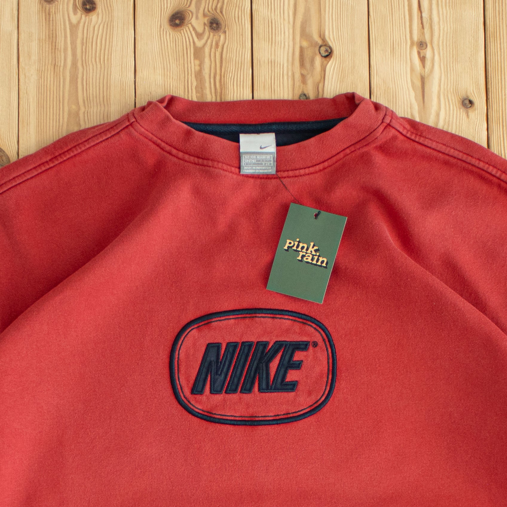 (XL) Vintage Nike Spell Out Embroidered Sweatshirt
