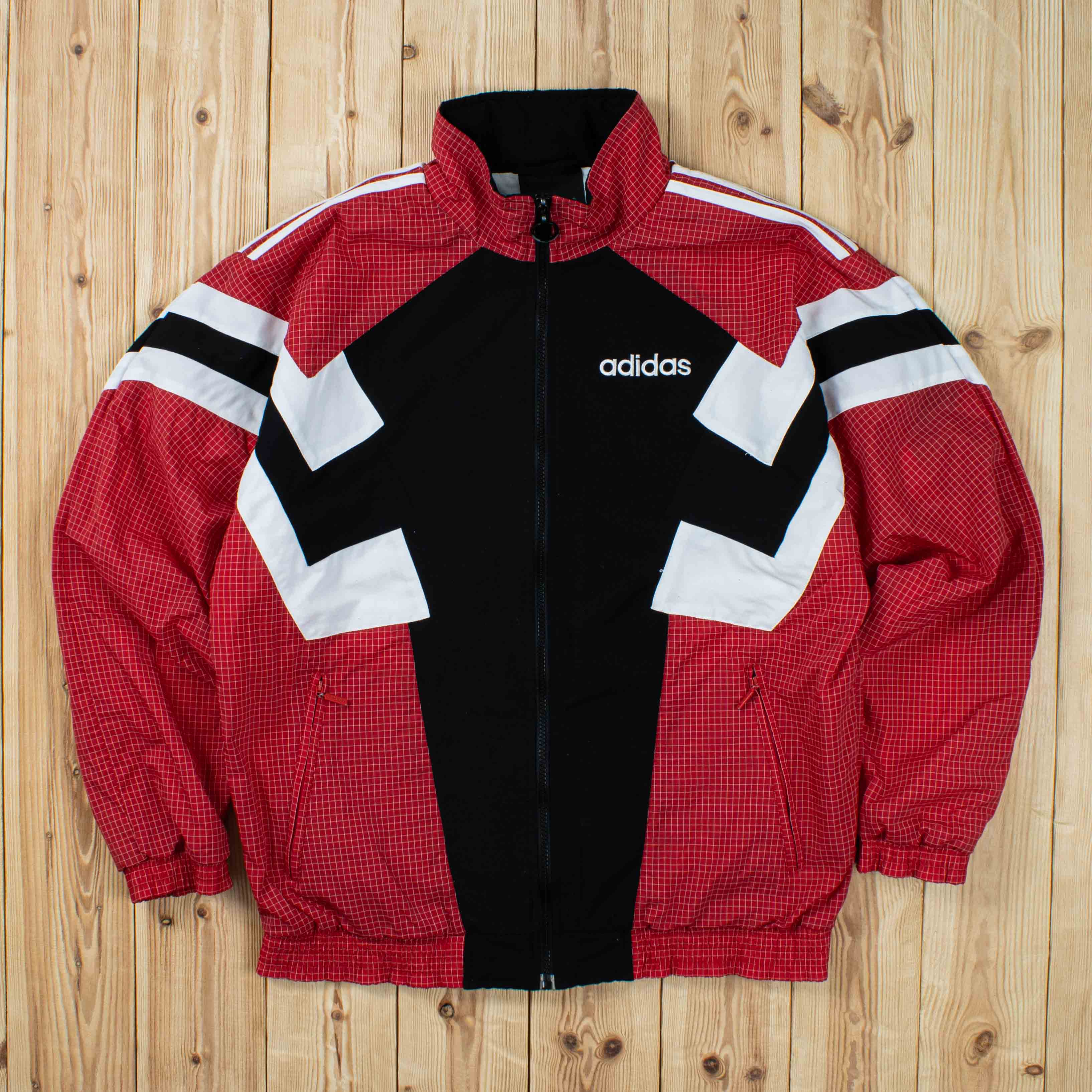 (L) Vintage Adidas Essential Embroidered Jacket