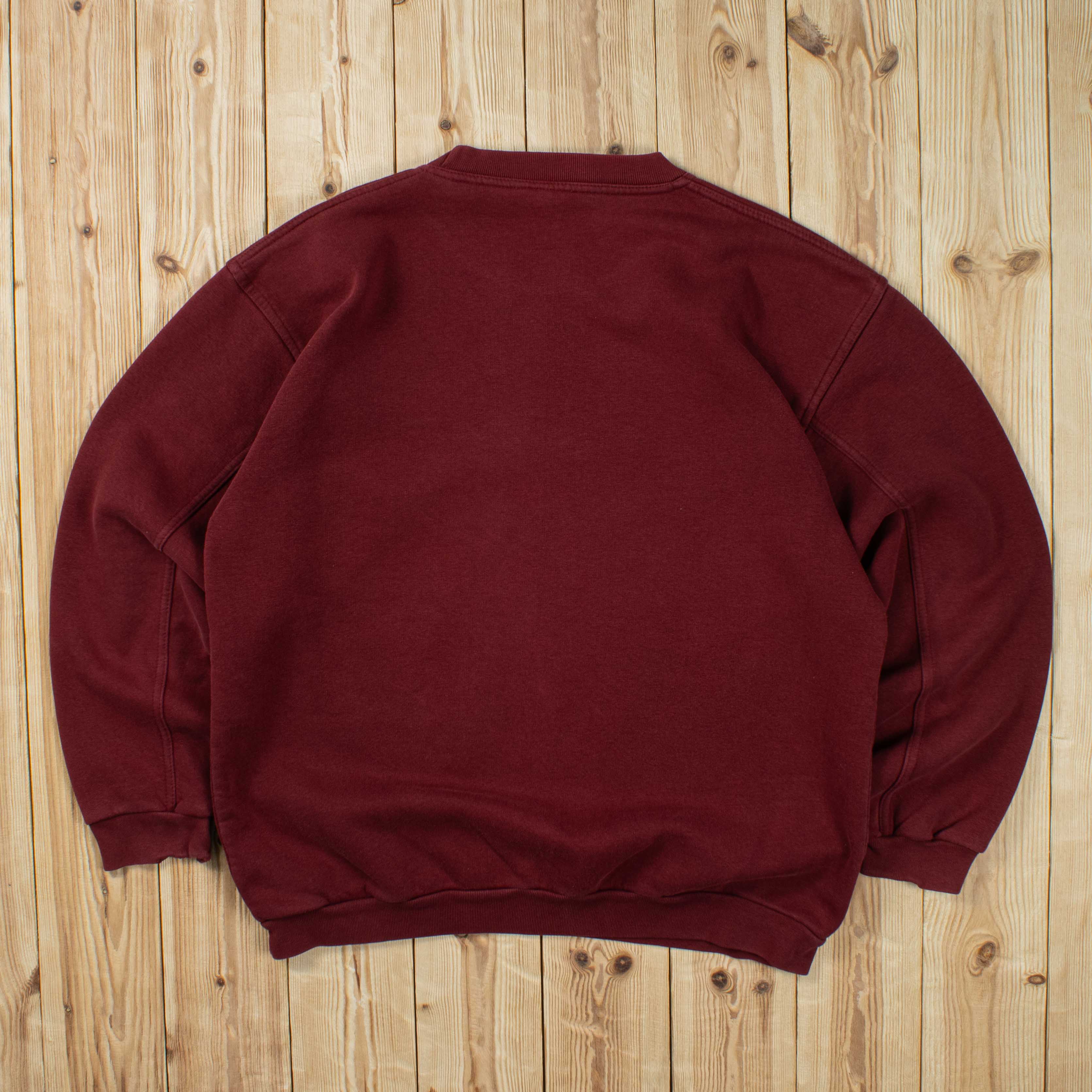 (L) Vintage Nike Logo Embroidered Sweatshirt