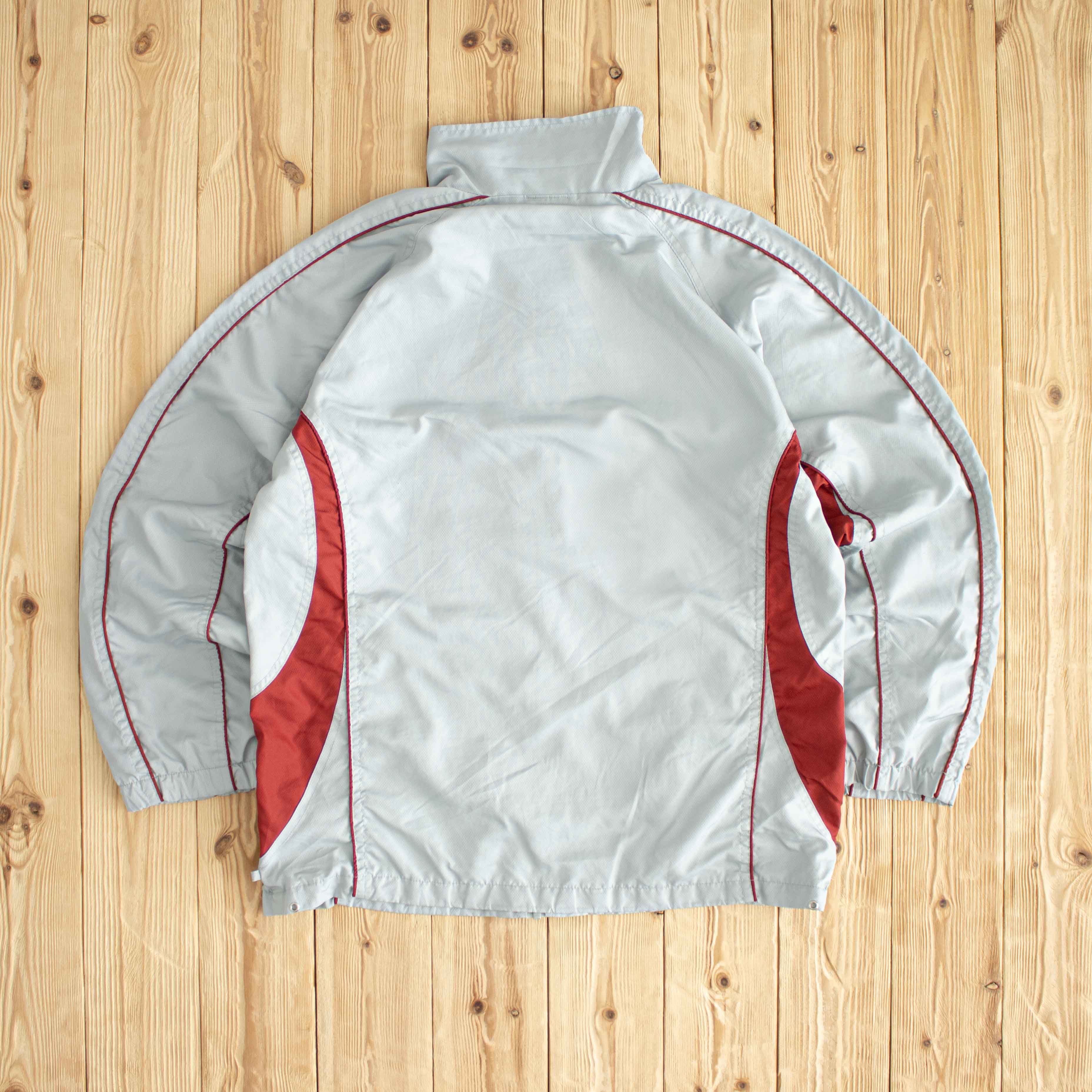 (M/L) Nike Vintage Embroidered Jacket Gray