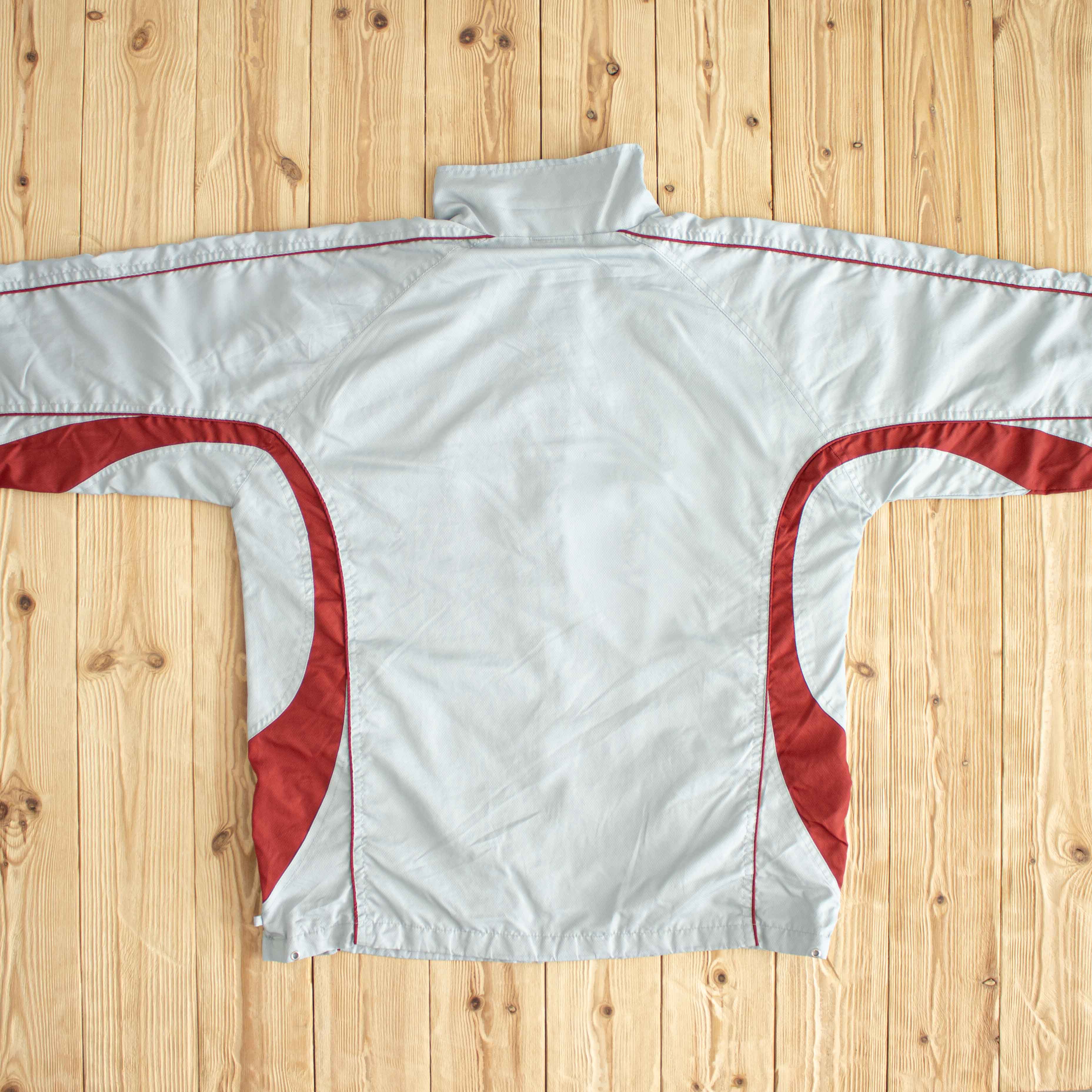 (M/L) Nike Vintage Embroidered Jacket Gray