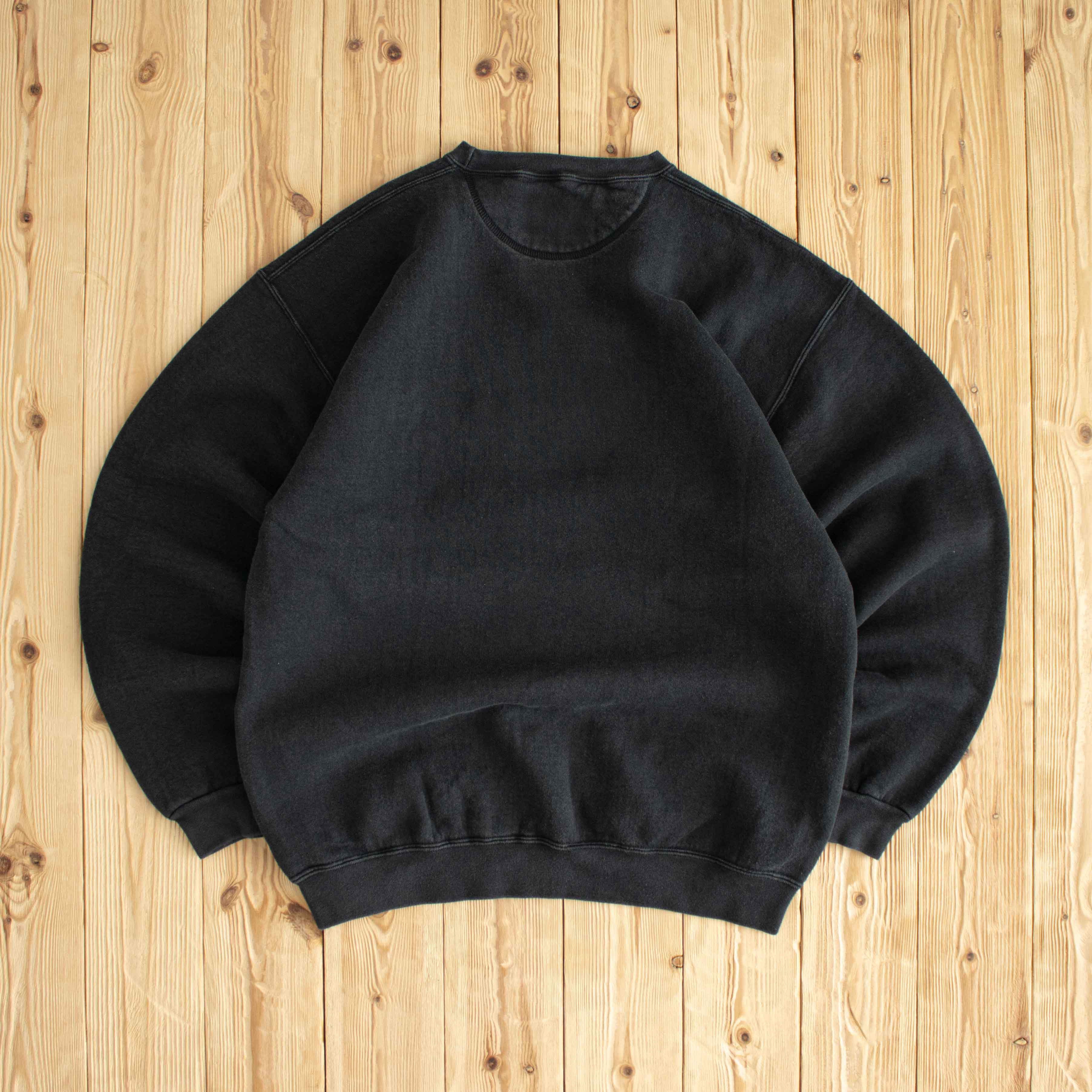 (L) Hard Rock Cafe San Francisco Vintage Embroidered Sweatshirt Black