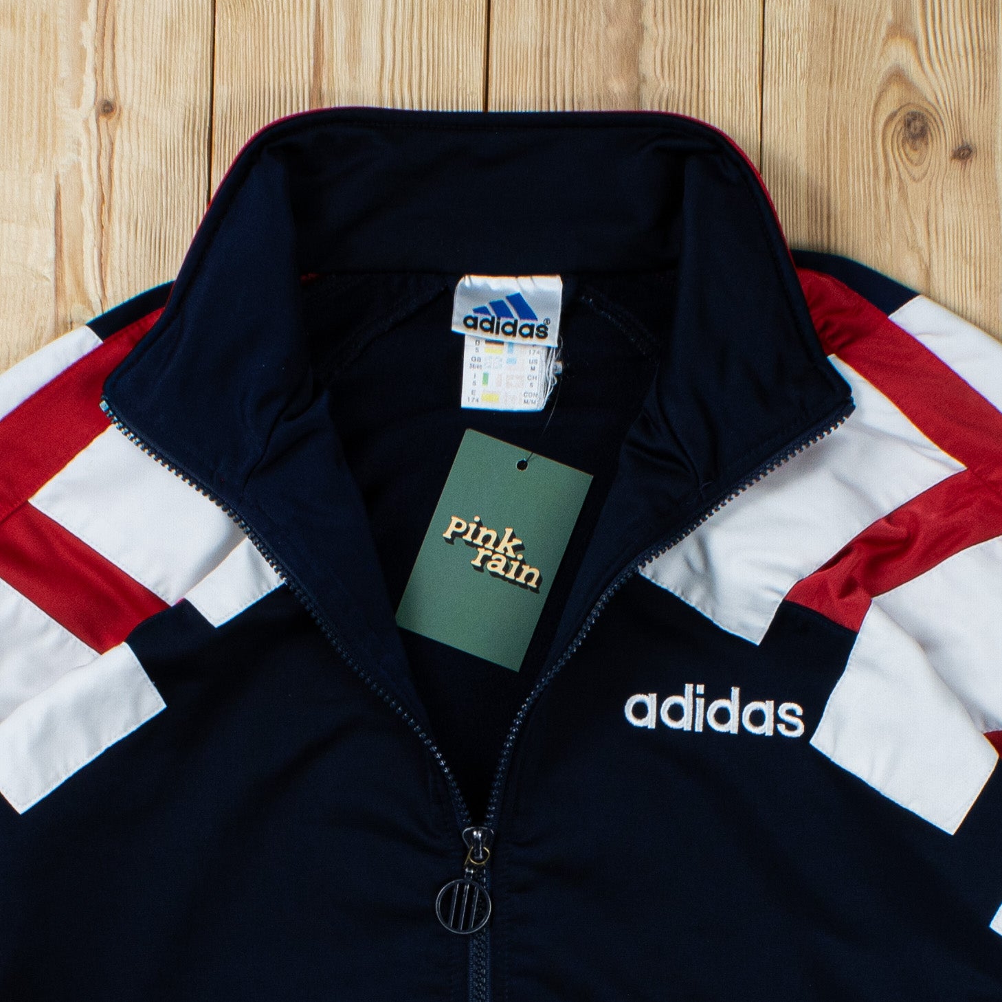 (M) Vintage Adidas Embroidered Full-Zip