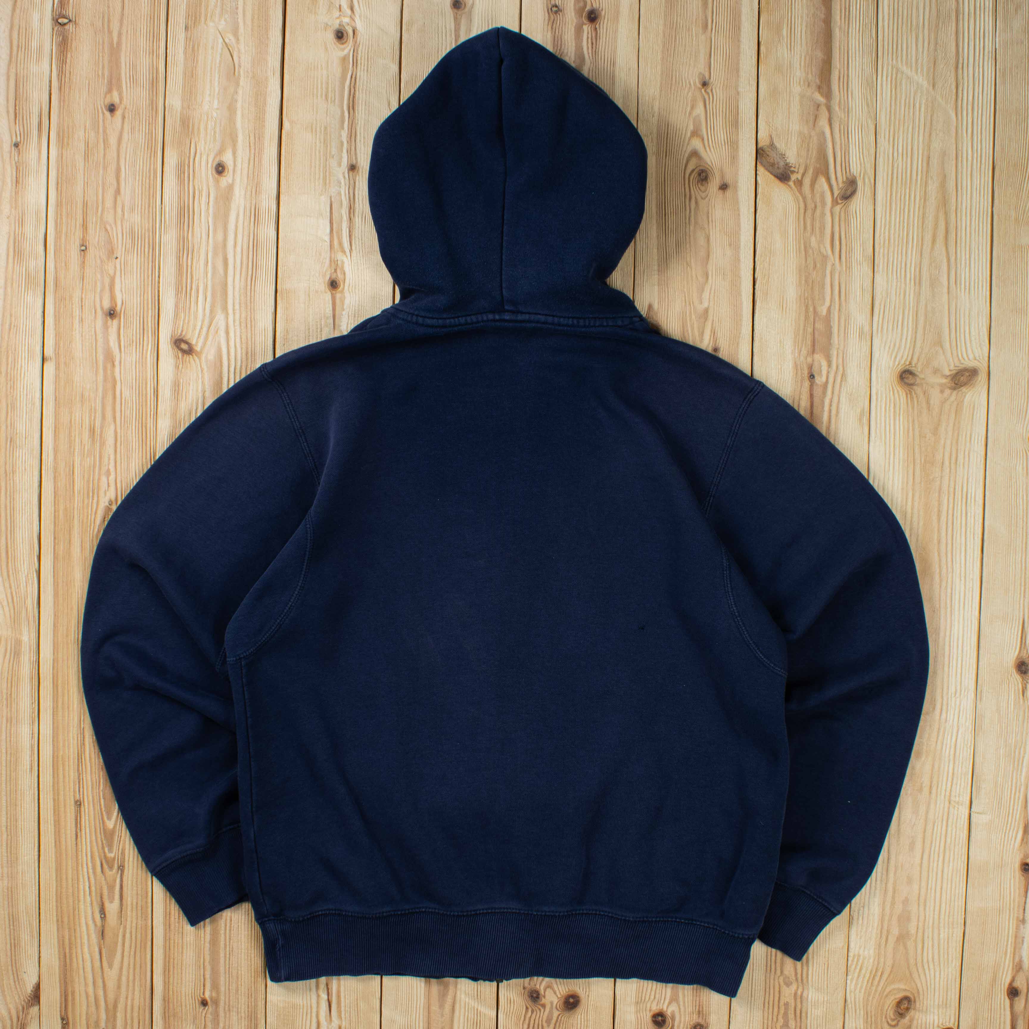 (M) Vintage Nike Essential Embroidered Full-Zip Hoodie