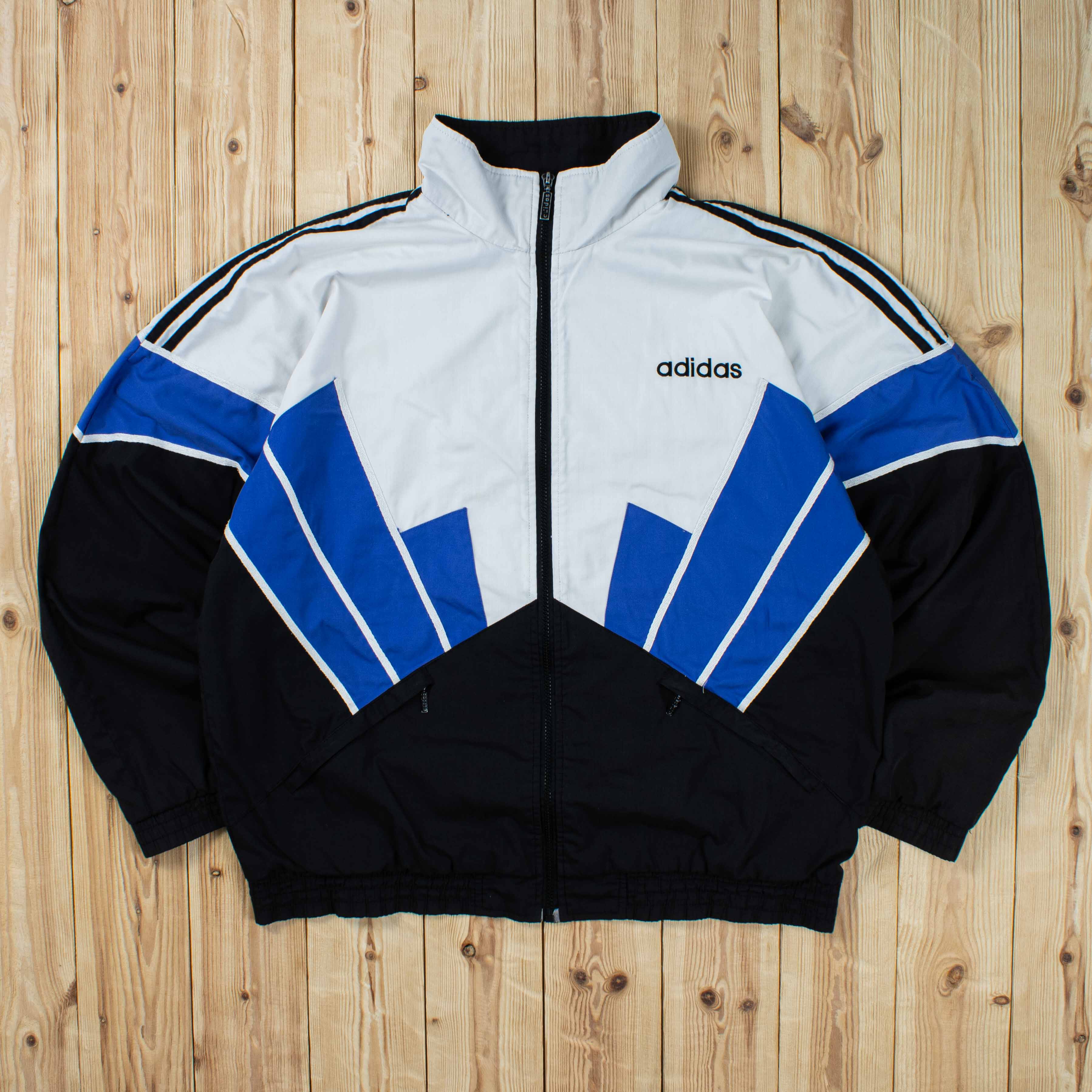(L) Vintage Adidas Embroidered Jacket