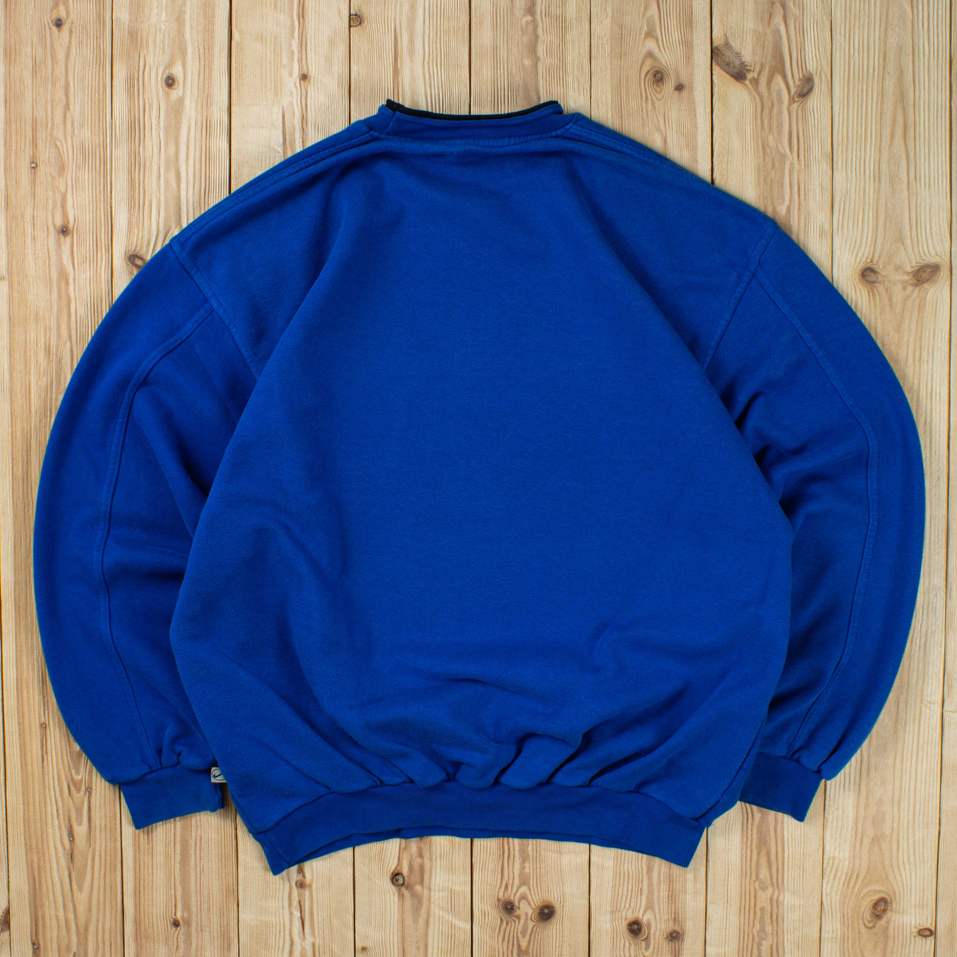 (L/XL) Vintage Nike Center Swoosh Embroidered Sweatshirt