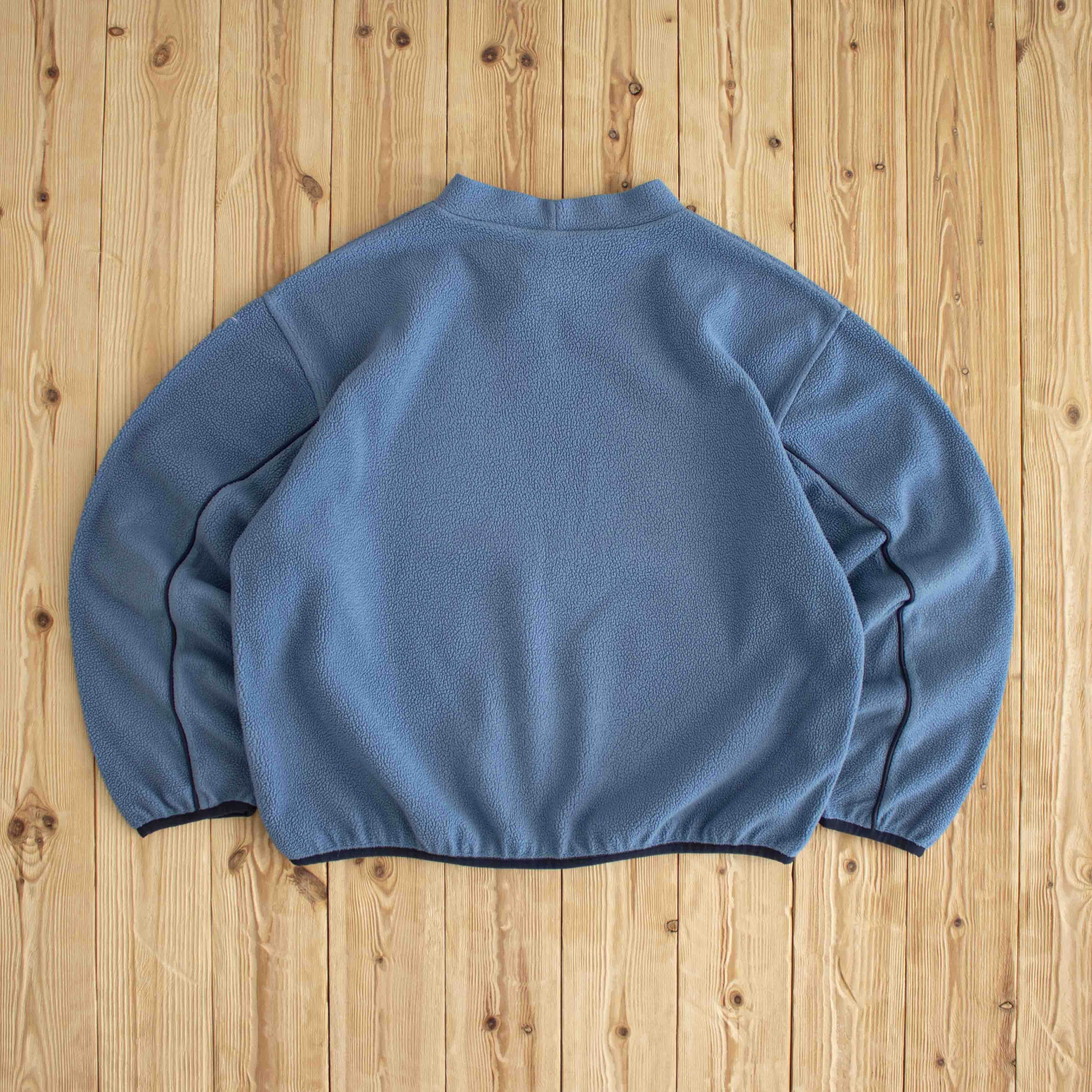 (M) Nike Spell Out Vintage Fleece Sweatshirt Blue