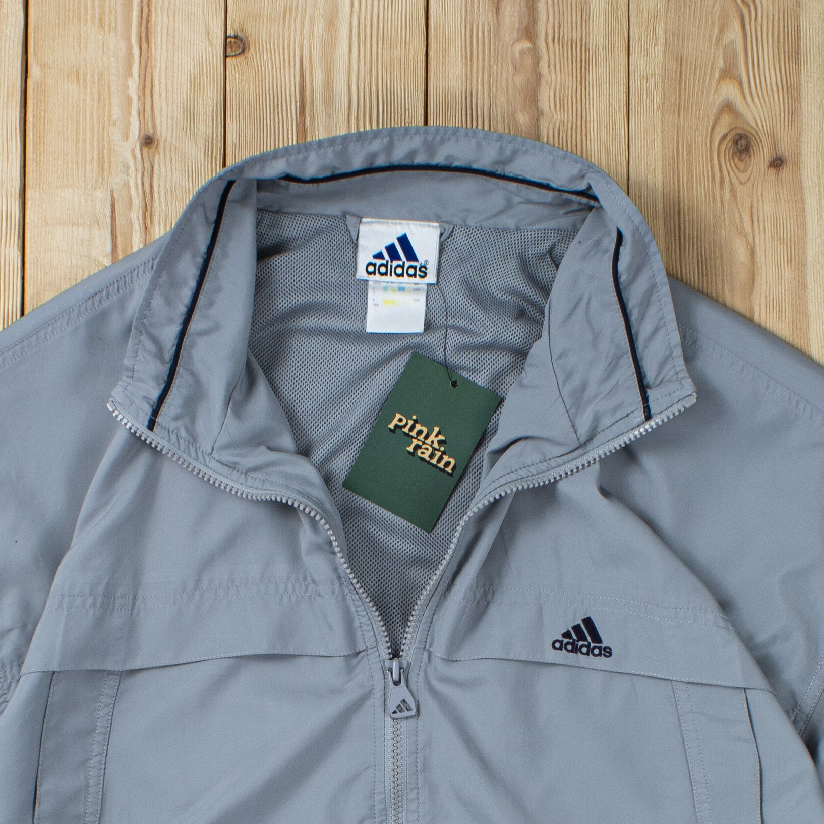 (L) Vintage Adidas Embroidered Jacket