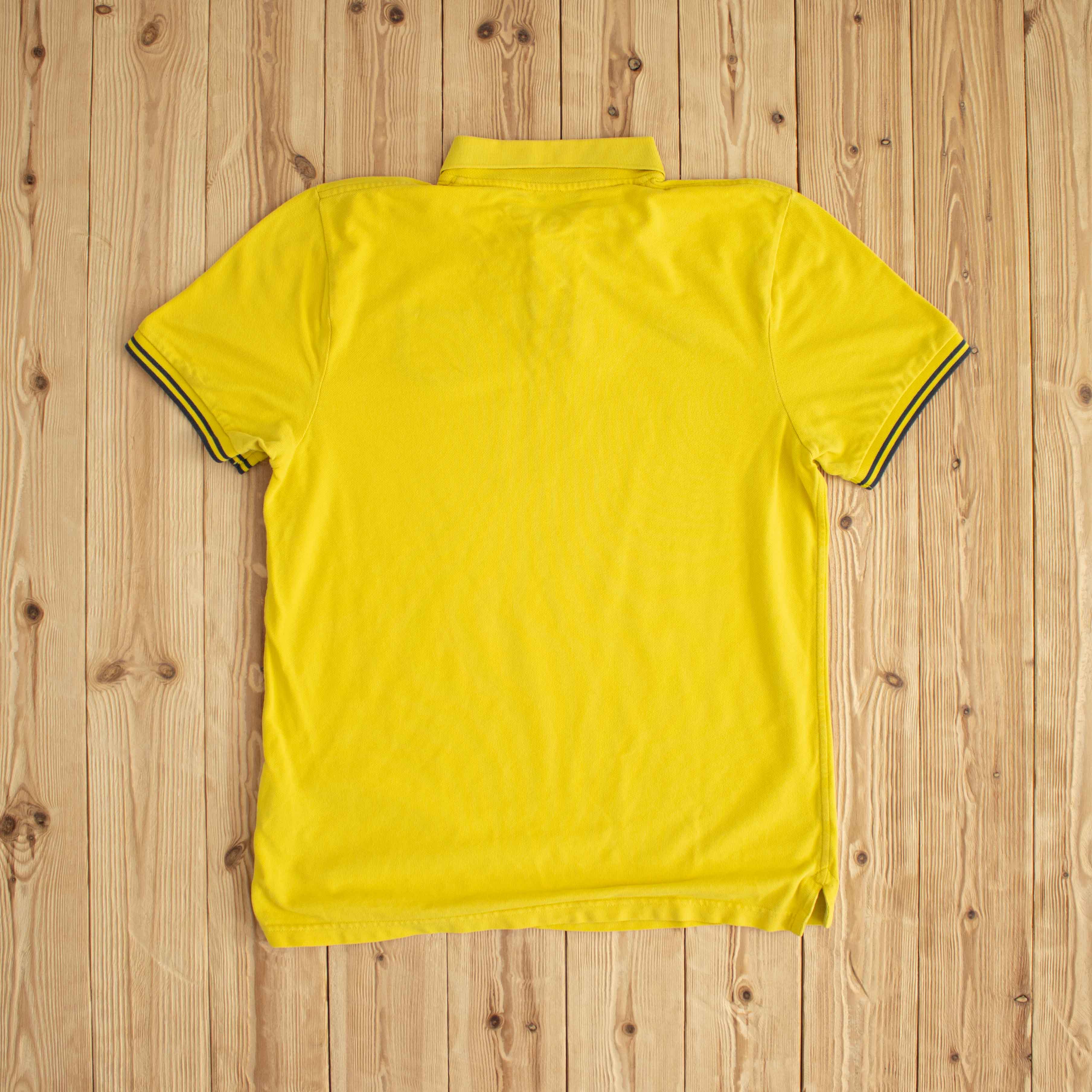 (M) Nike FC Barcelona Vintage Embroidered Polo Yellow