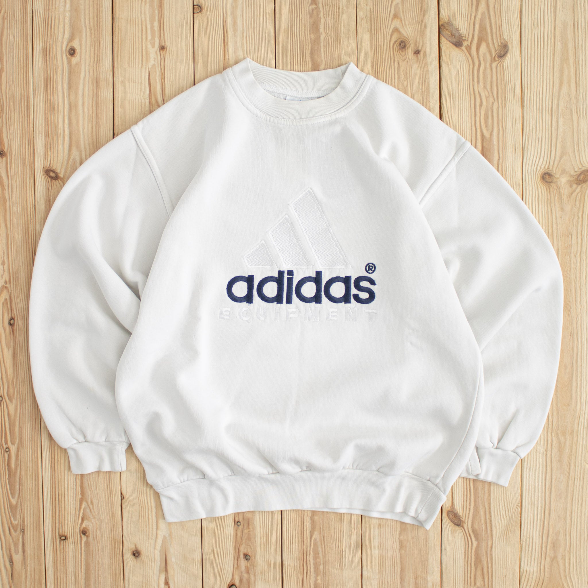 (S) Vintage Adidas Equipment Embroidered Sweatshirt