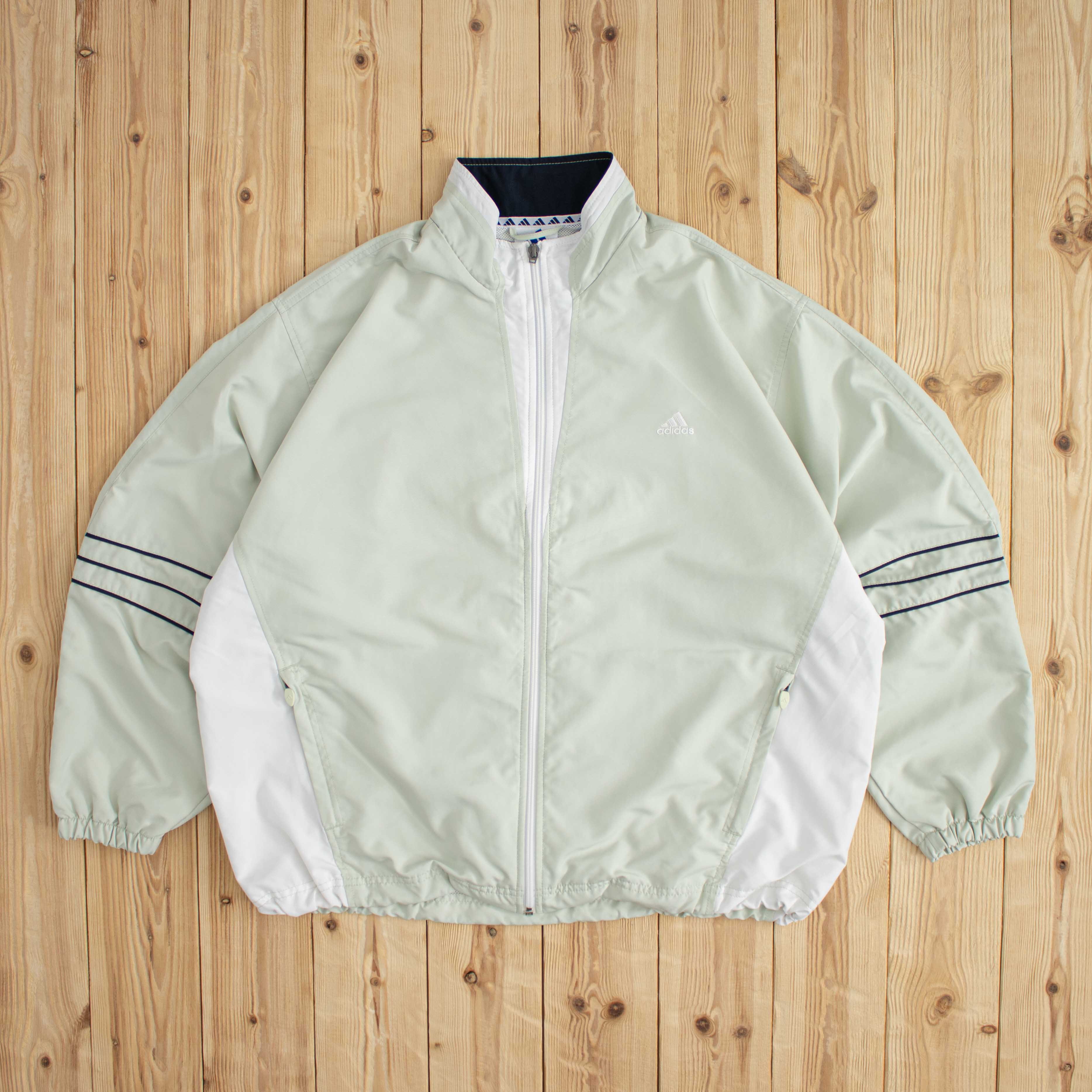 (L) Vintage Adidas Essential Embroidered Jacket