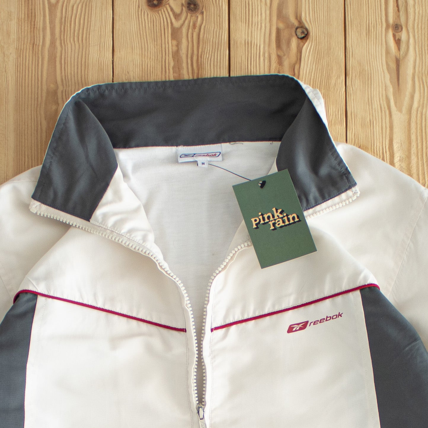 (S/M) Reebok Vintage Jacket Beige