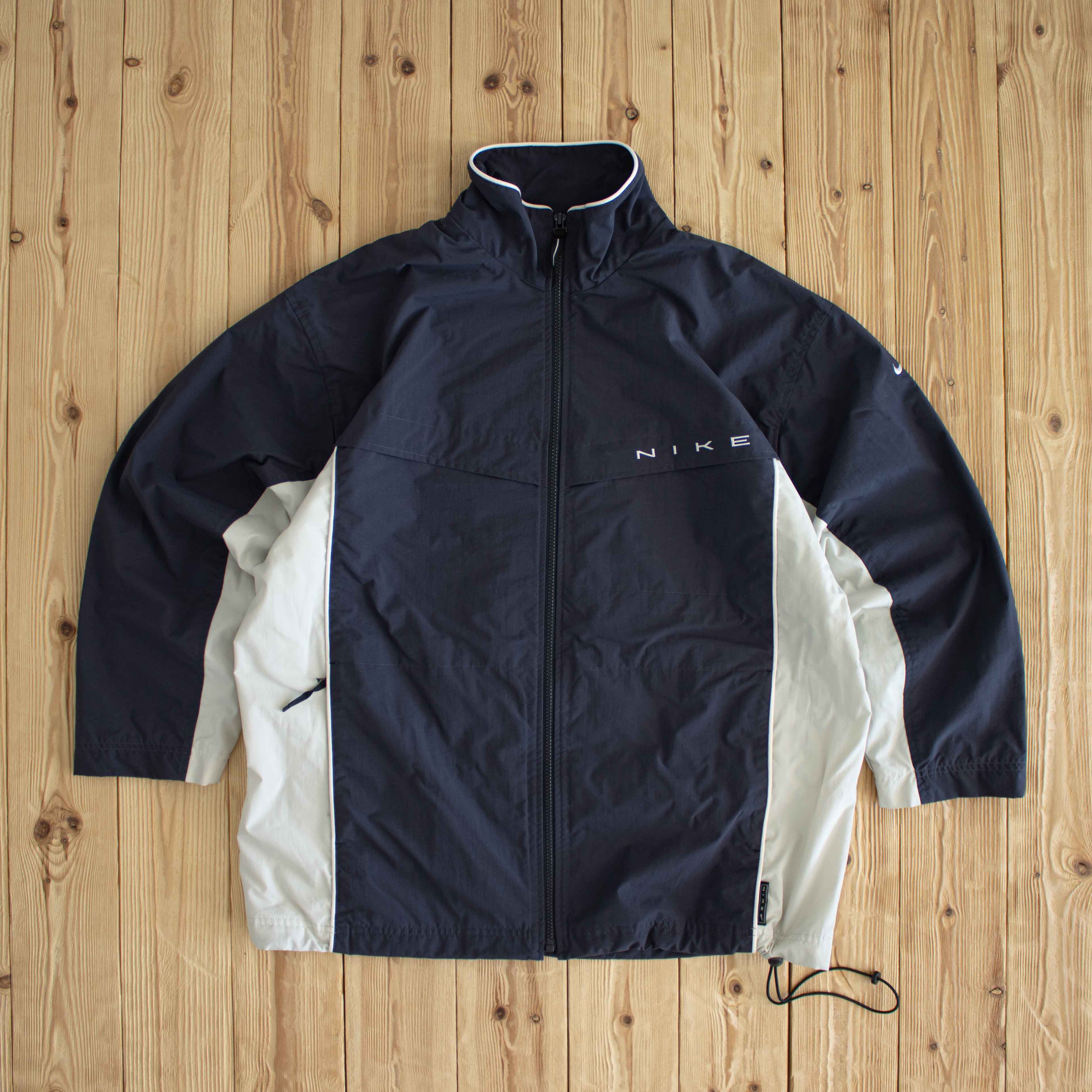 (M) Nike Vintage Embroidered Jacket Gray