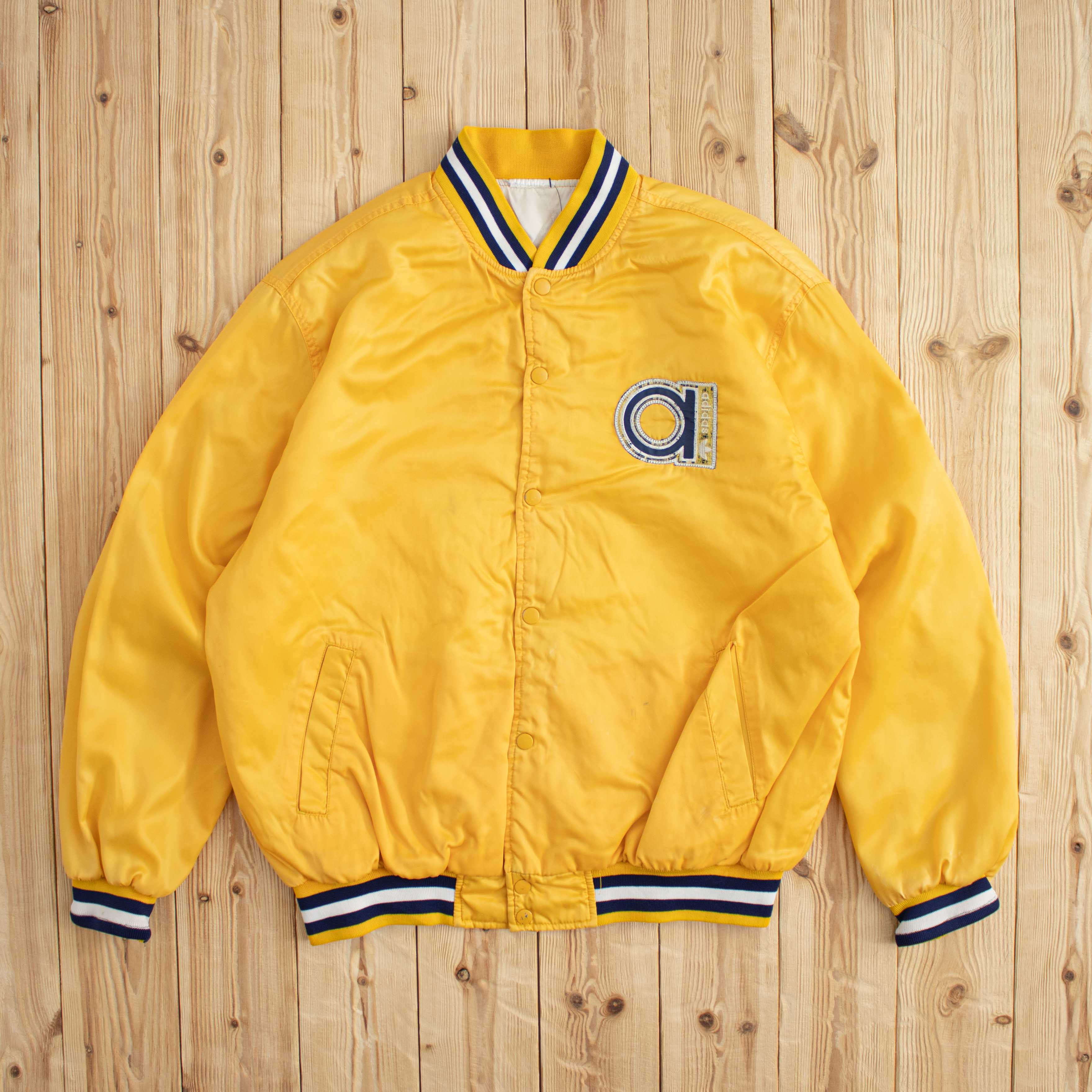 (M) Vintage Adidas Embroidered Varsity Jacket