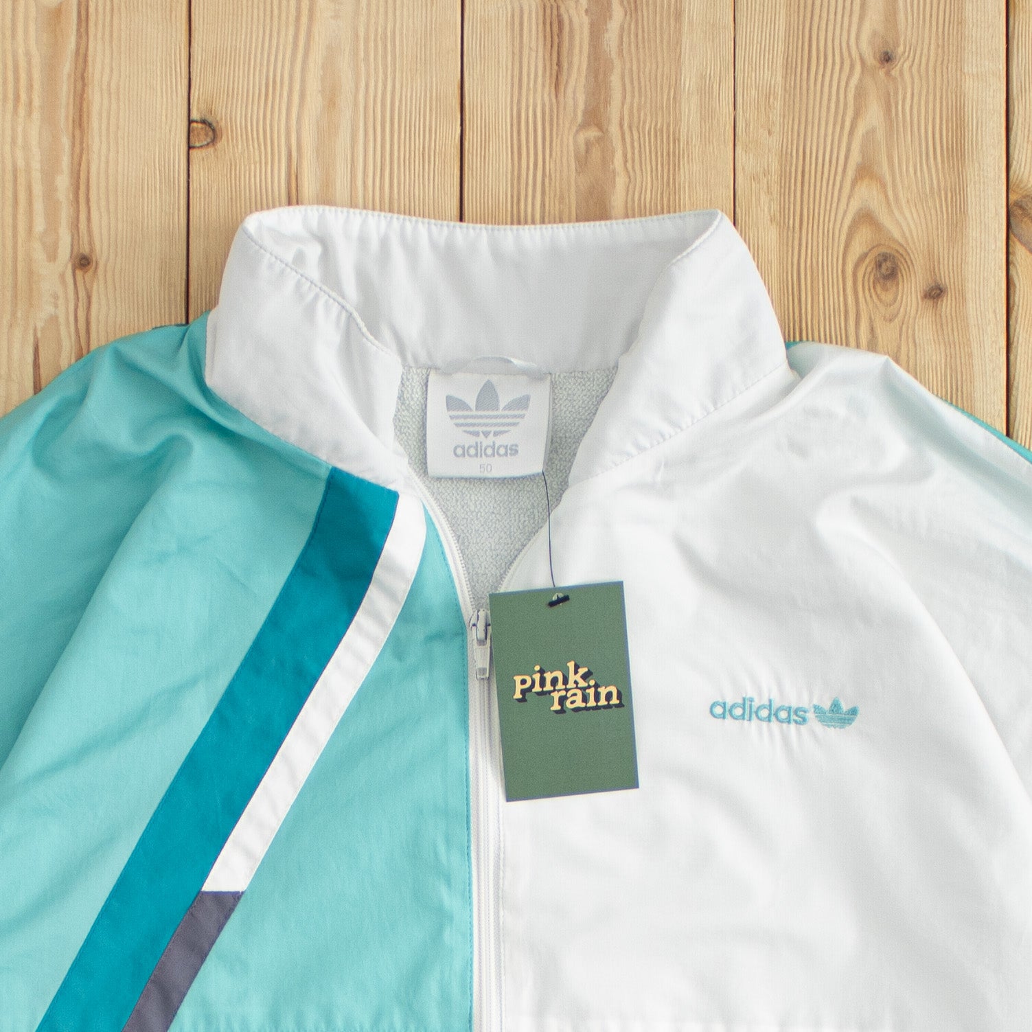 (L) Vintage Adidas Embroidered Jacket