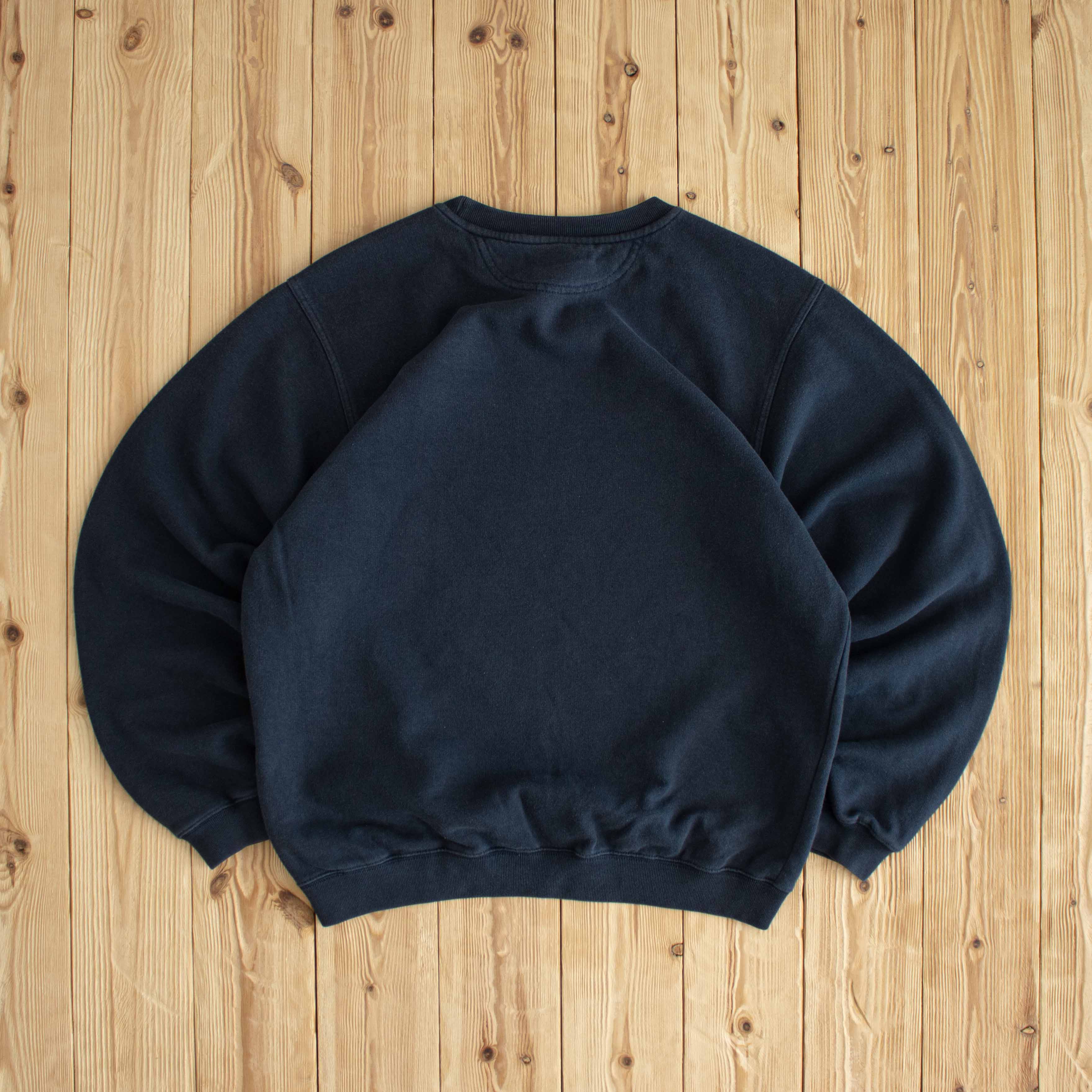 (M) Nike Vintage Essential Embroidered Sweatshirt Blue