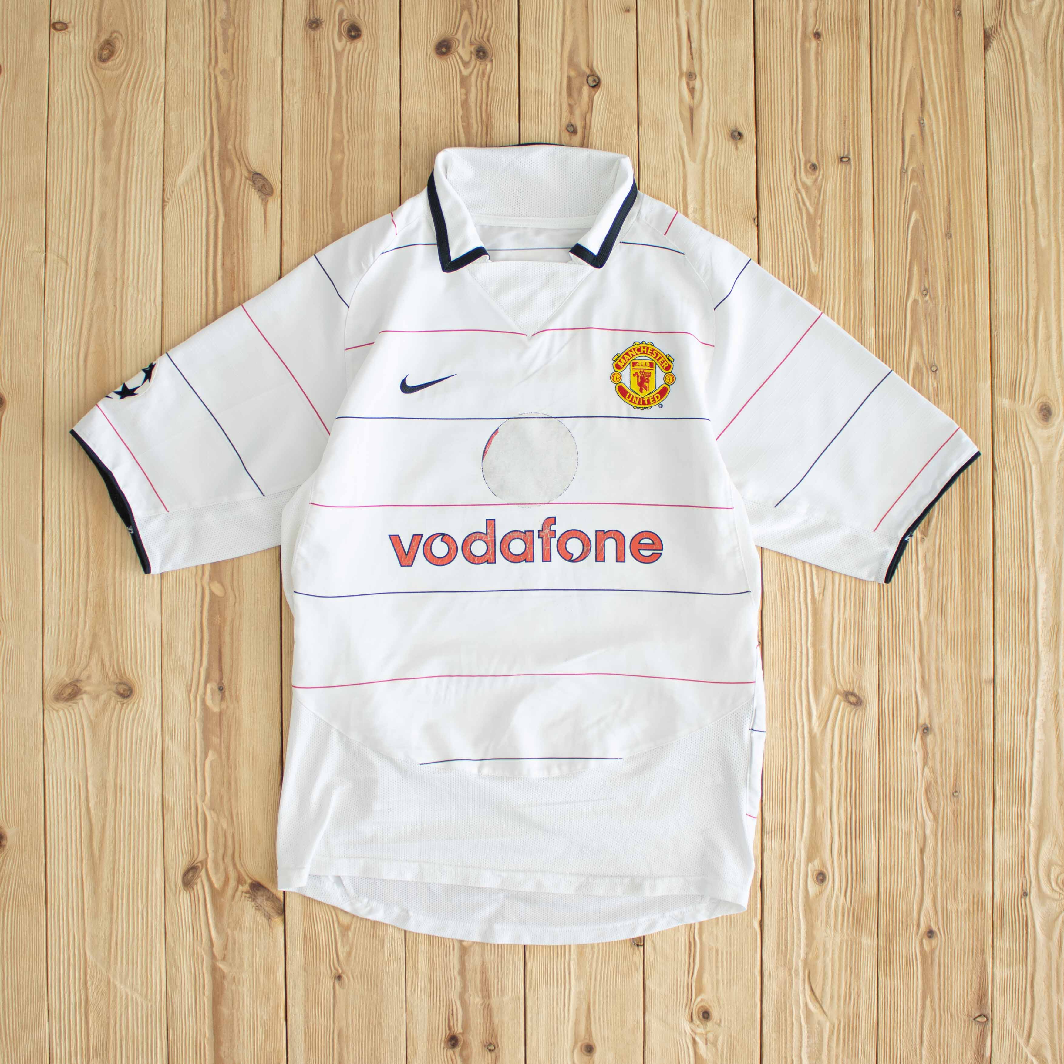 (S/M) Nike Manchester United Taylor Vintage T-Shirt White