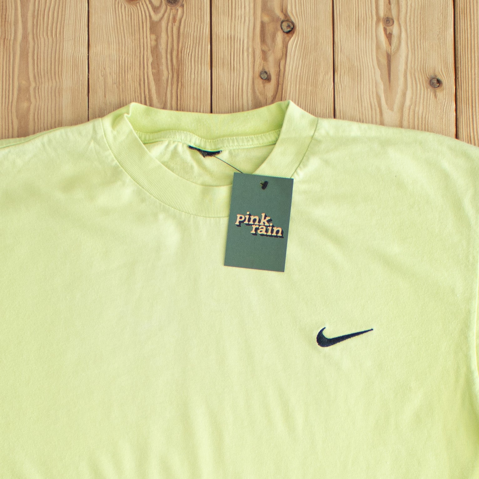 (M) Nike Vintage Essential Embroidered T-Shirt Green