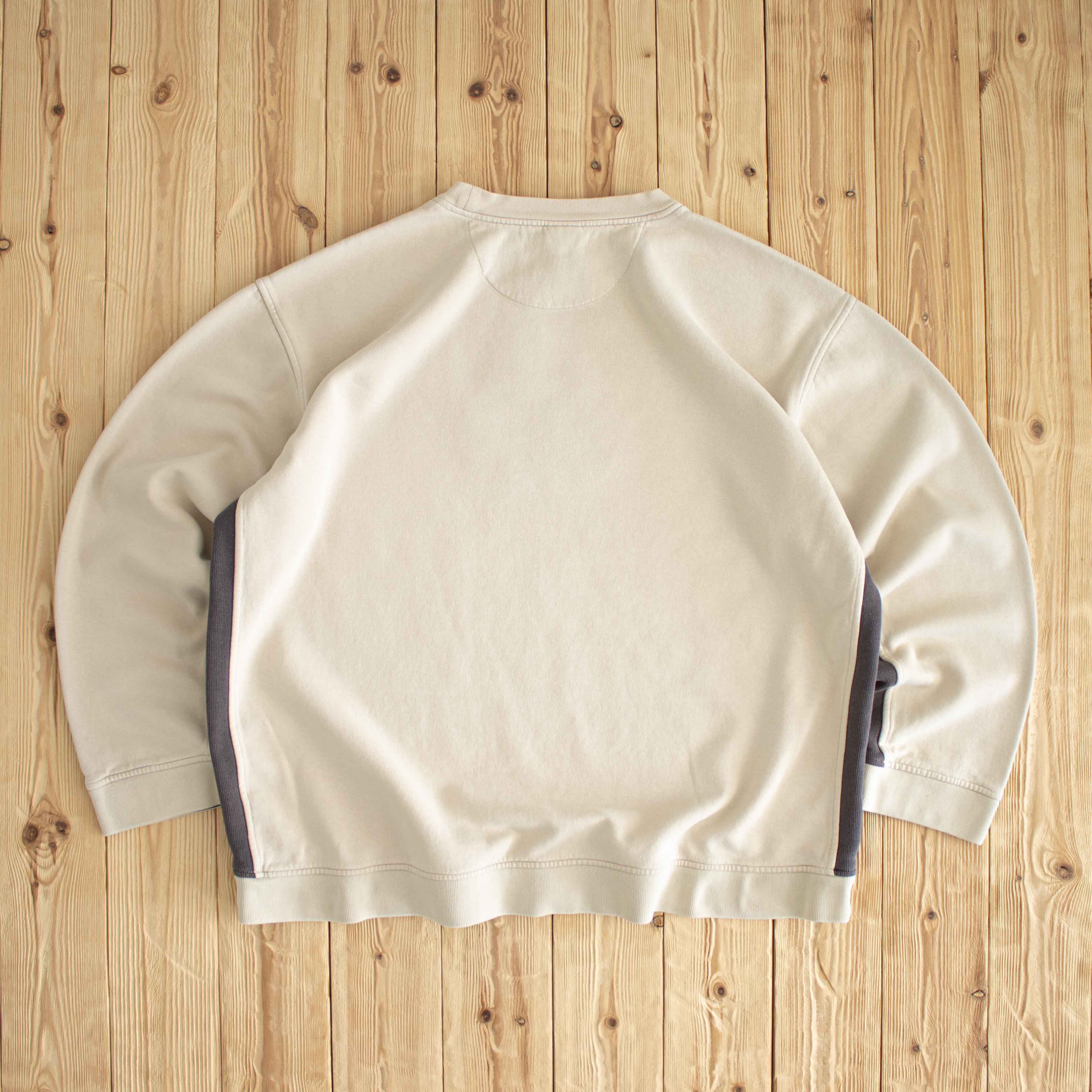 (XL/XXL) Nike Spell Out Vintage Embroidered Sweatshirt Beige