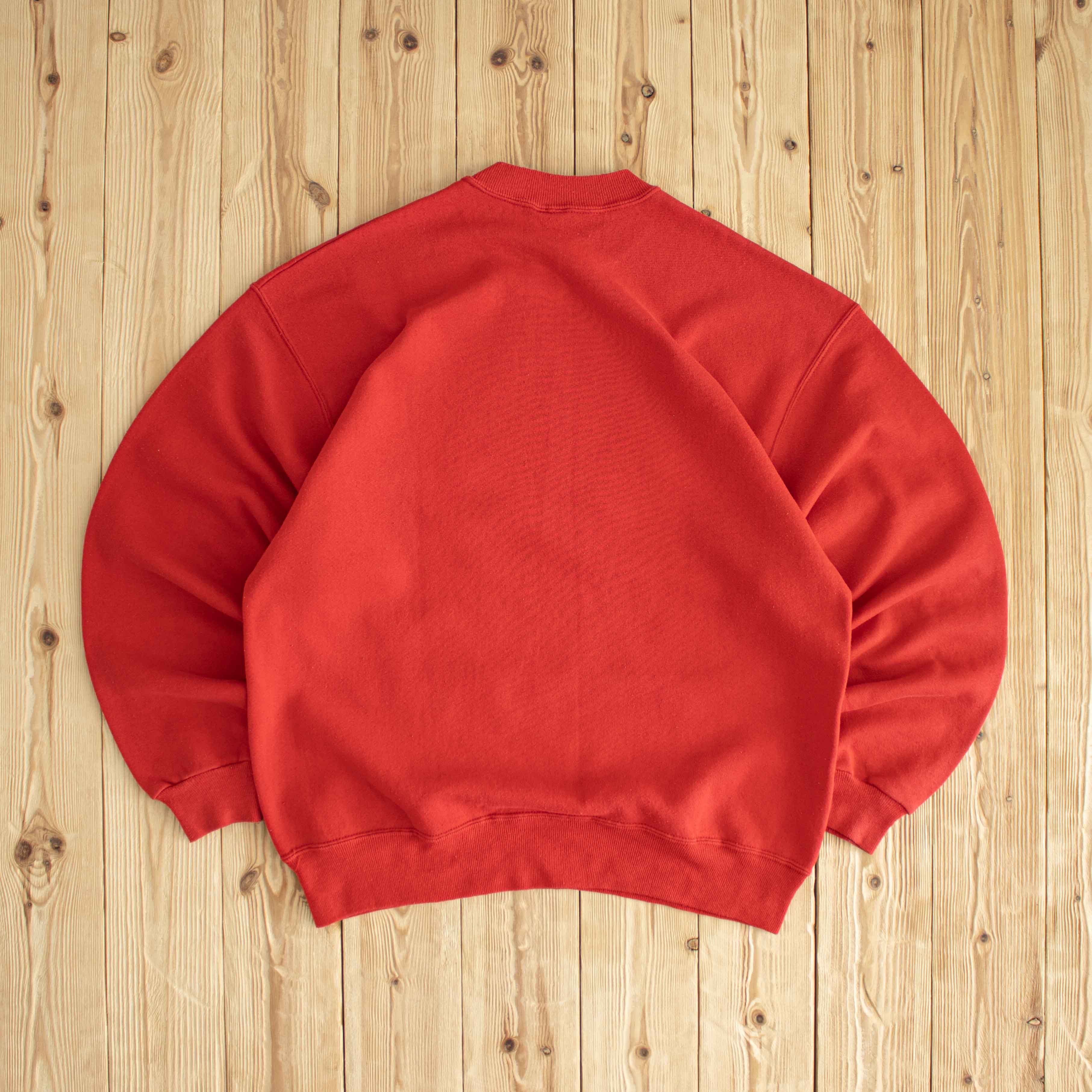 (L) Chicago Bulls Vintage Sweatshirt Red