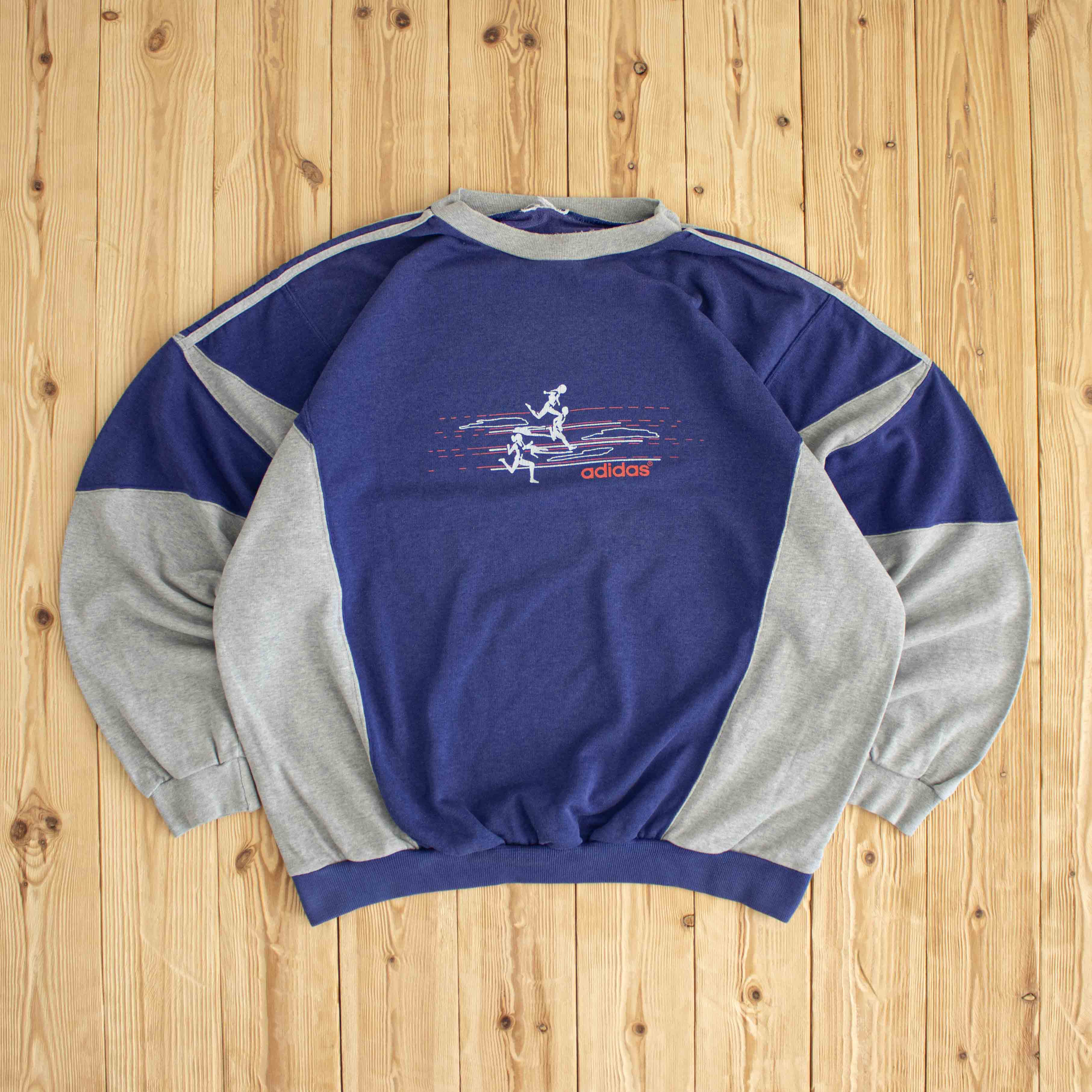 (L/XL) Adidas Sports Vintage Sweatshirt Purple